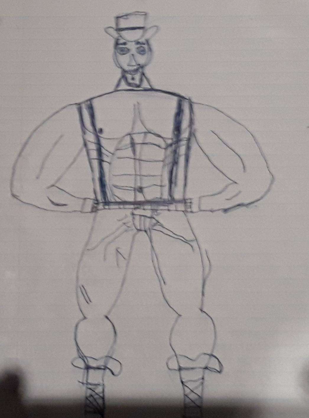 My drawing of a Ram Ranch Bushranger. | Scrolller