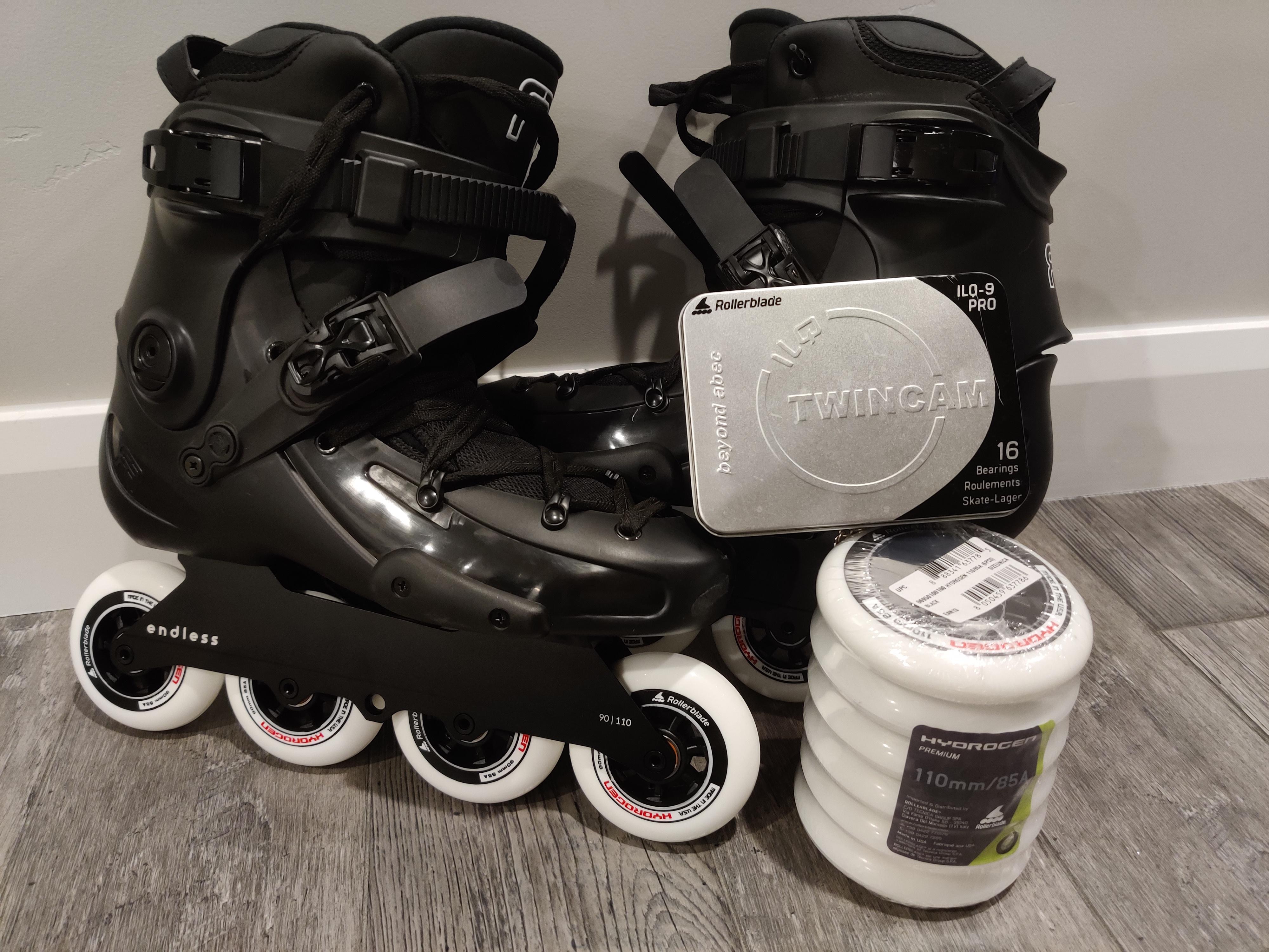 My dream freestyle skate setup is finally together! Fr1 Skates, Endless ...