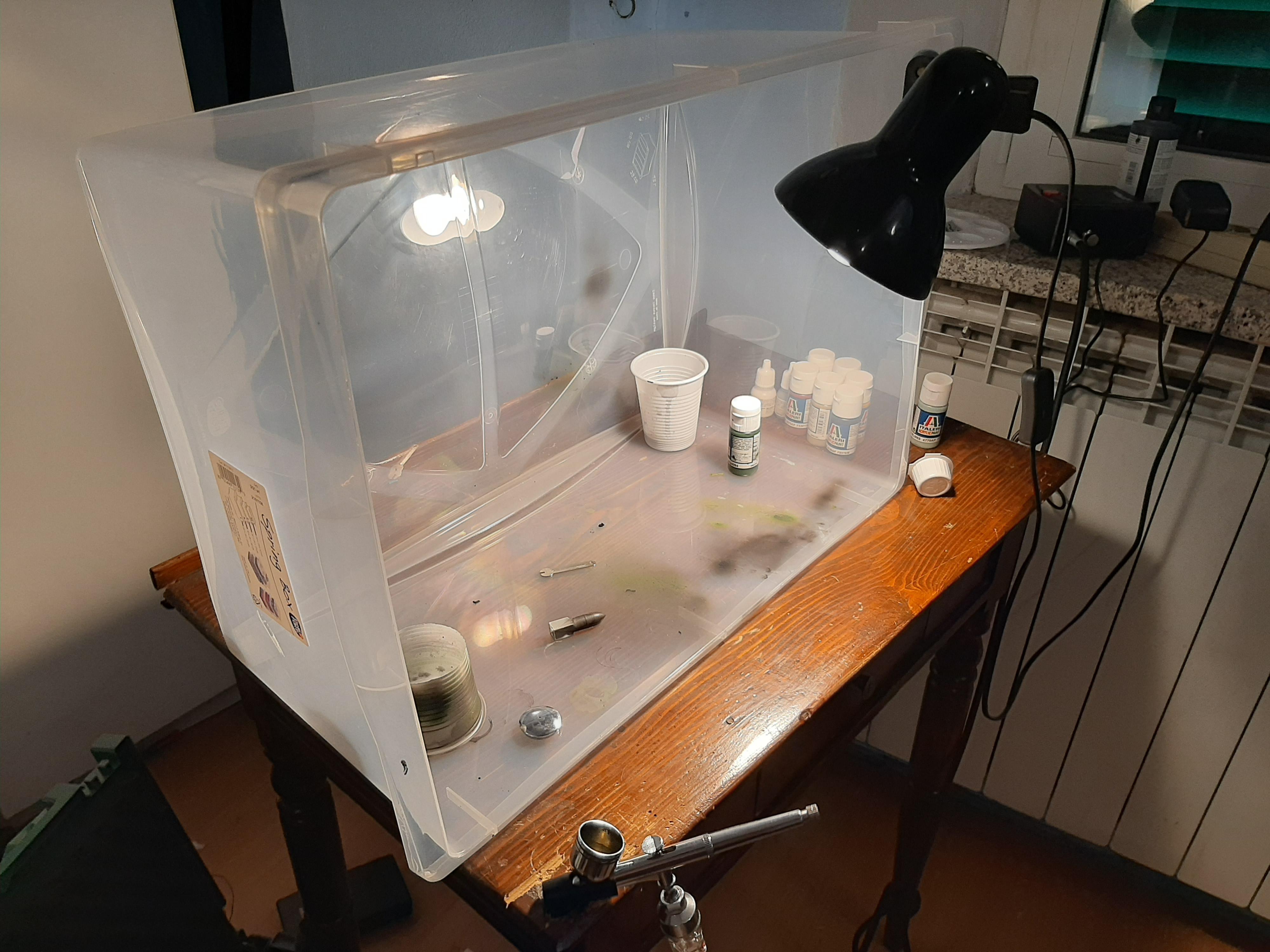 My first airbrush setup | Scrolller
