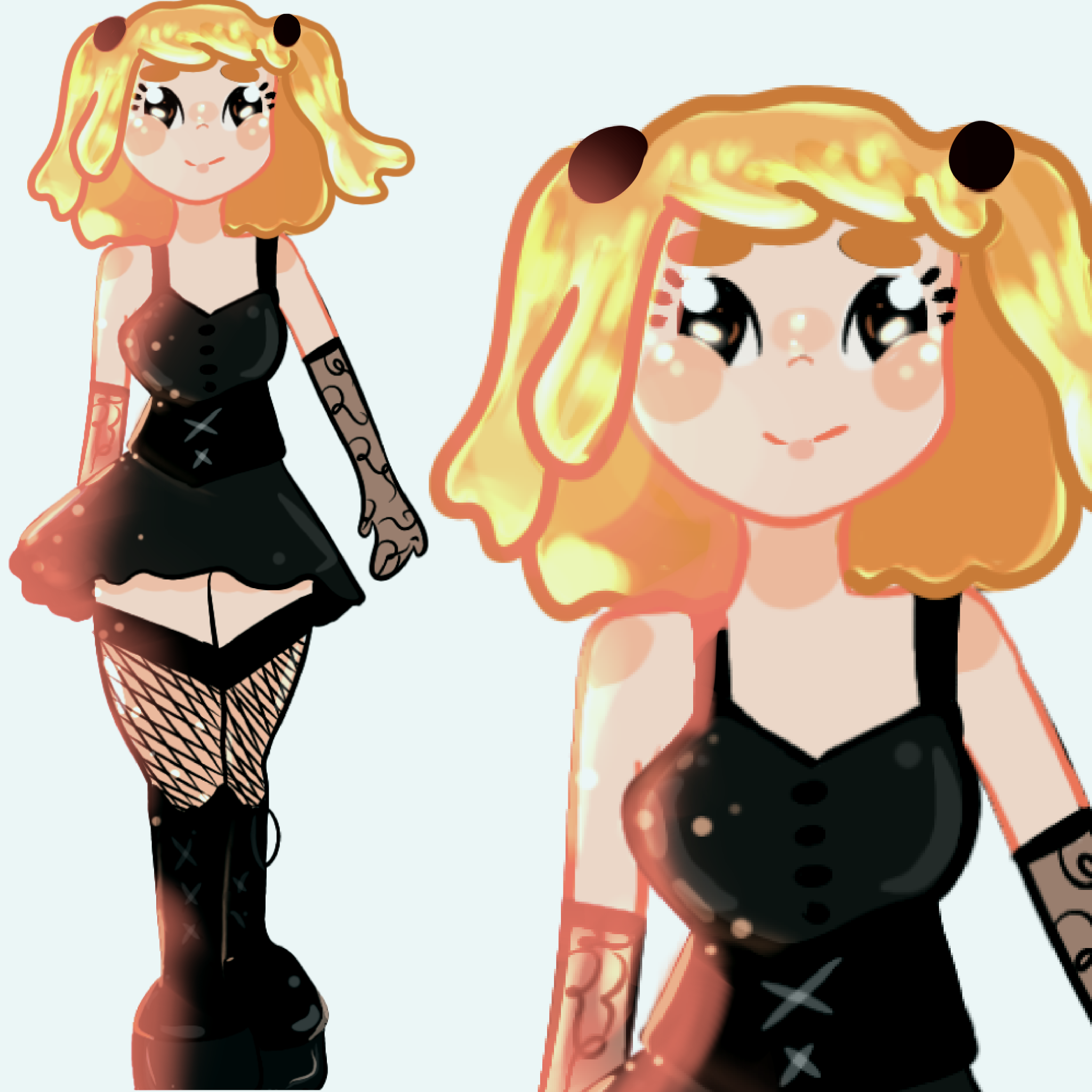 my first full body drawing Scrolller
