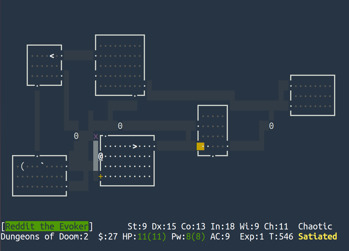 My nethack looks like this! (Linux - Gnome Terminal) (Tutorial in ...