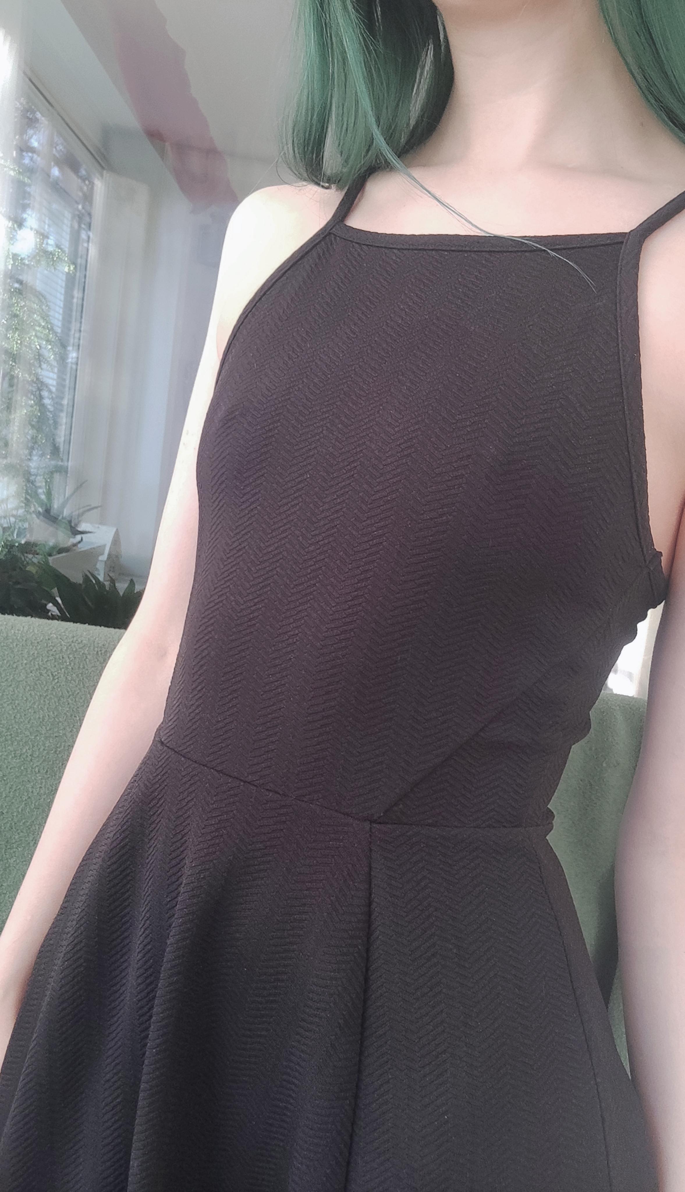 My New Dress Makes My Tiny Boobs Like So Cute And Nothing Is Better