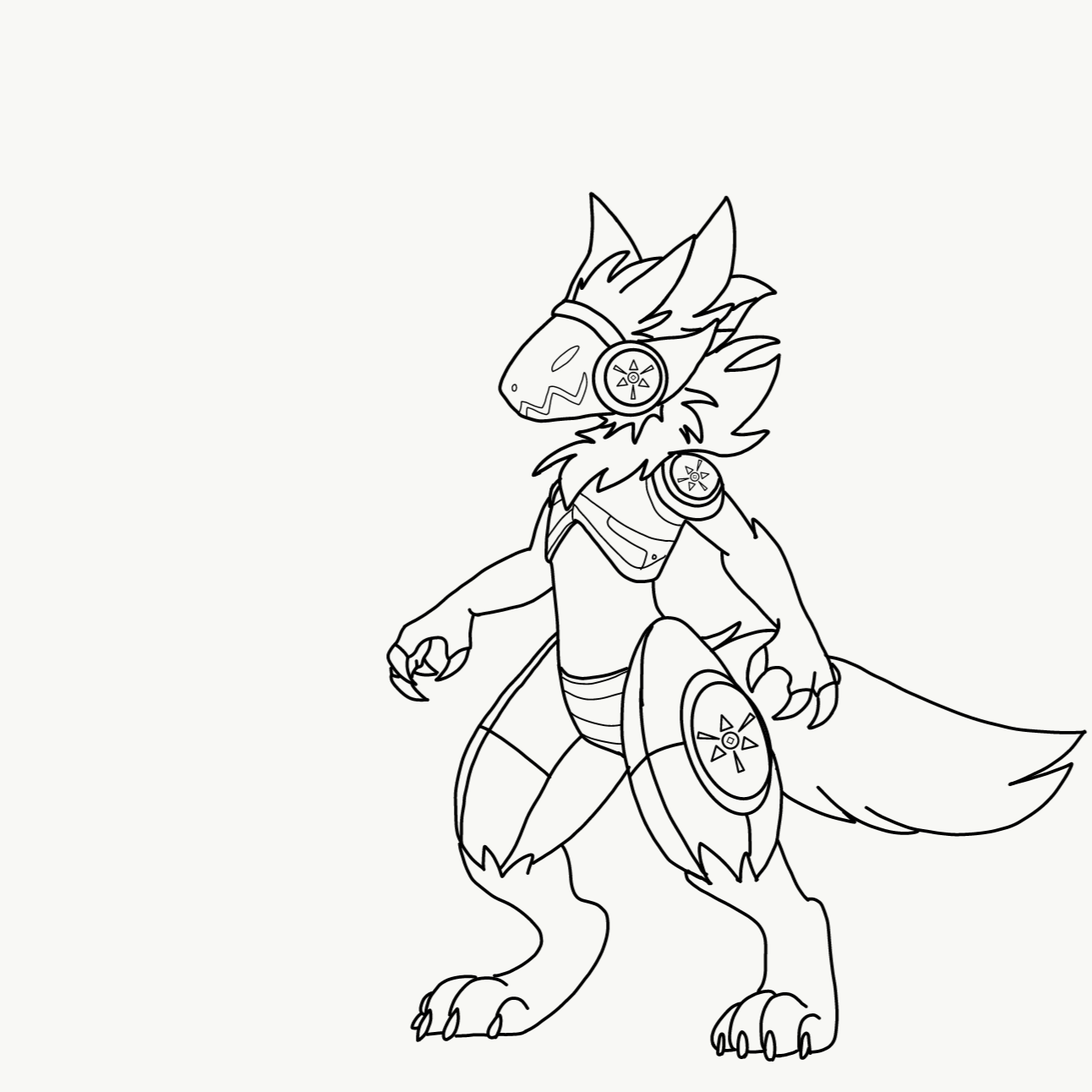 My protogen fully built but no color | Scrolller
