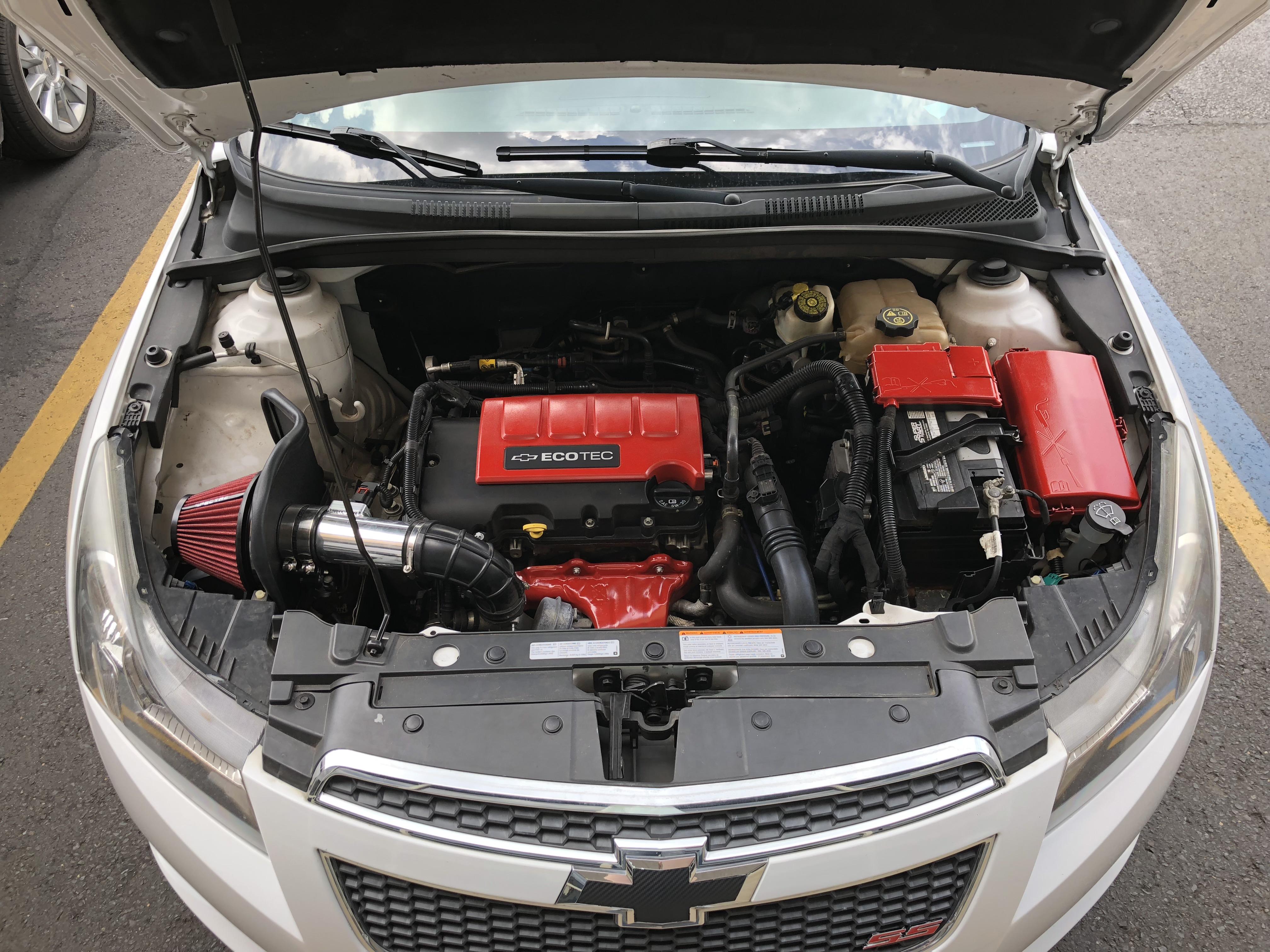My recent Cold Air Intake and engine cover color upgrade to my ‘13 LT ...