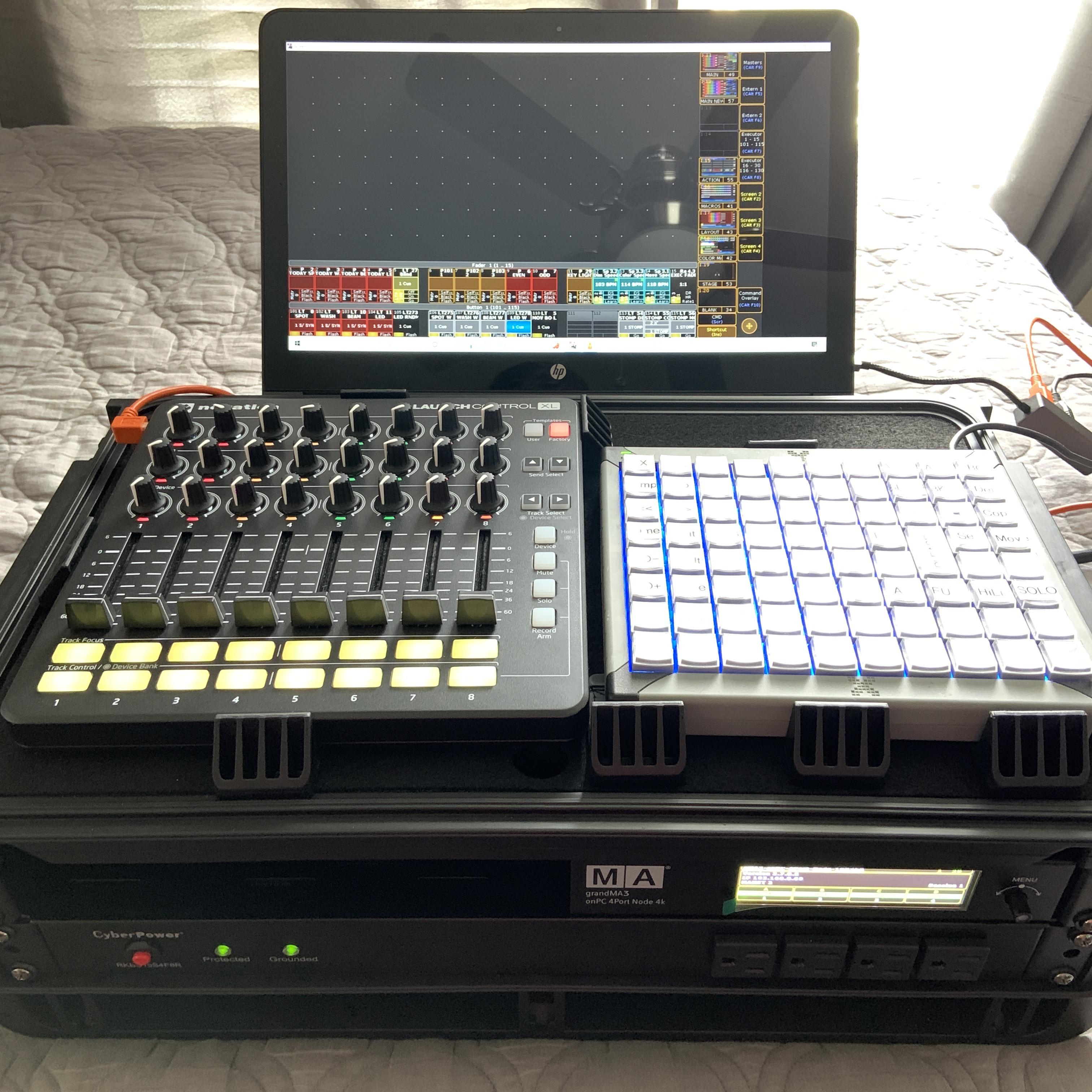 My simple rack mounted OnPc rig. | Scrolller