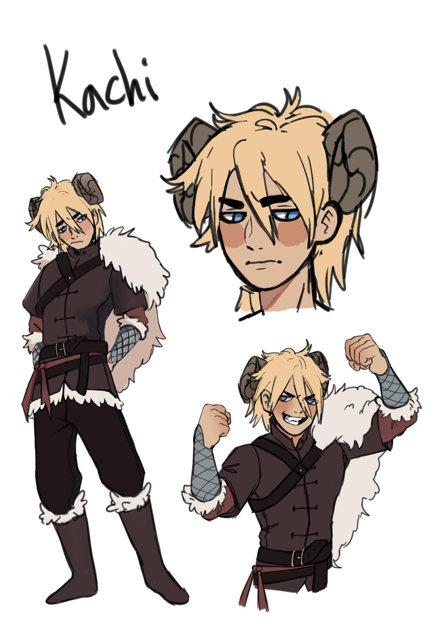 Strong Oc My strong and confident OC Kachi. A character for a new comic I’m doing ...