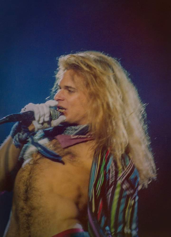 David Lee Roth Crying My uncle took this photo of David Lee Roth on July 5, 1979, at the ...