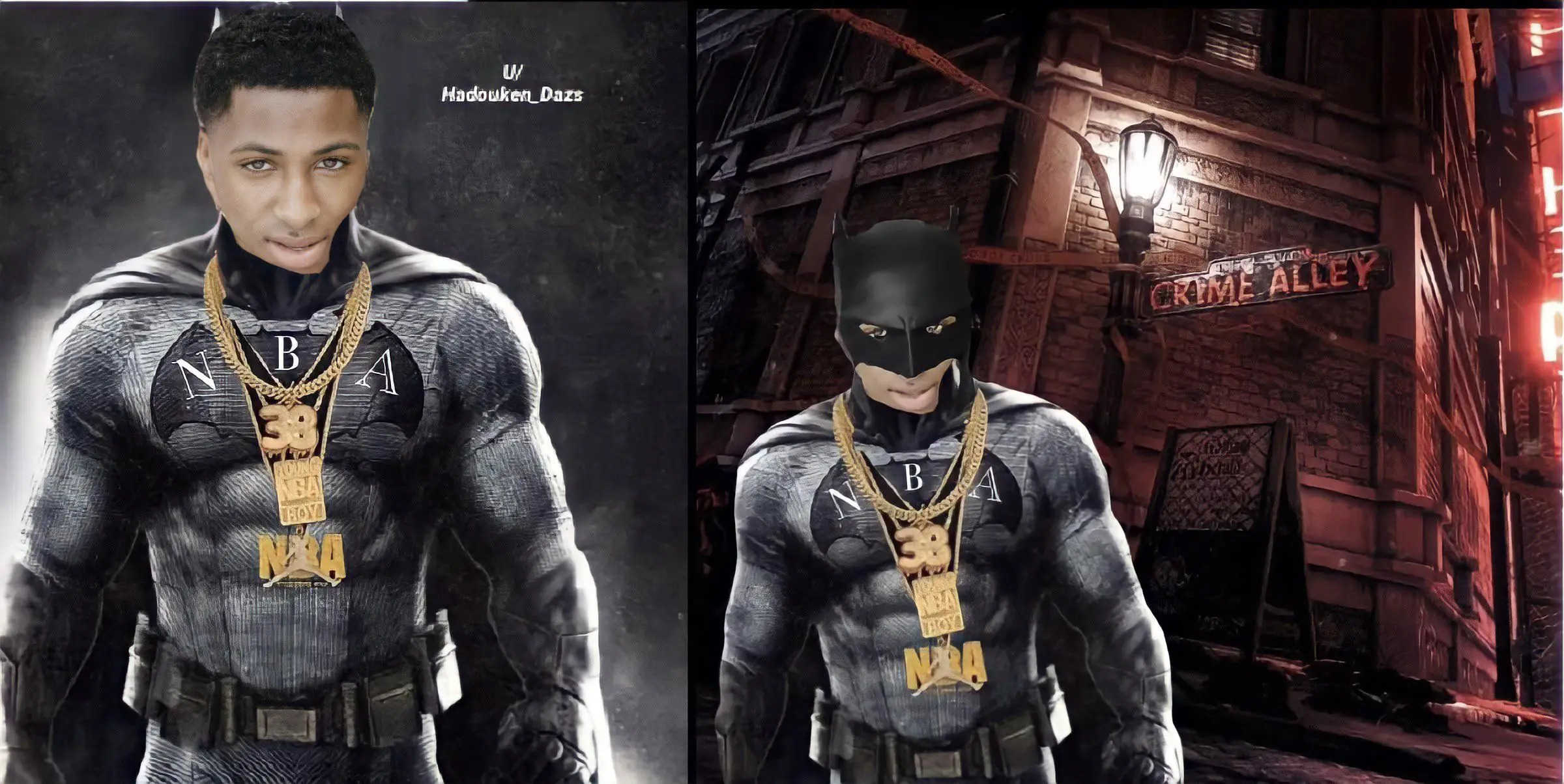 Discover more like NBAYoungboy: NBA YoungBoy as Batman Fan Art by Me ...