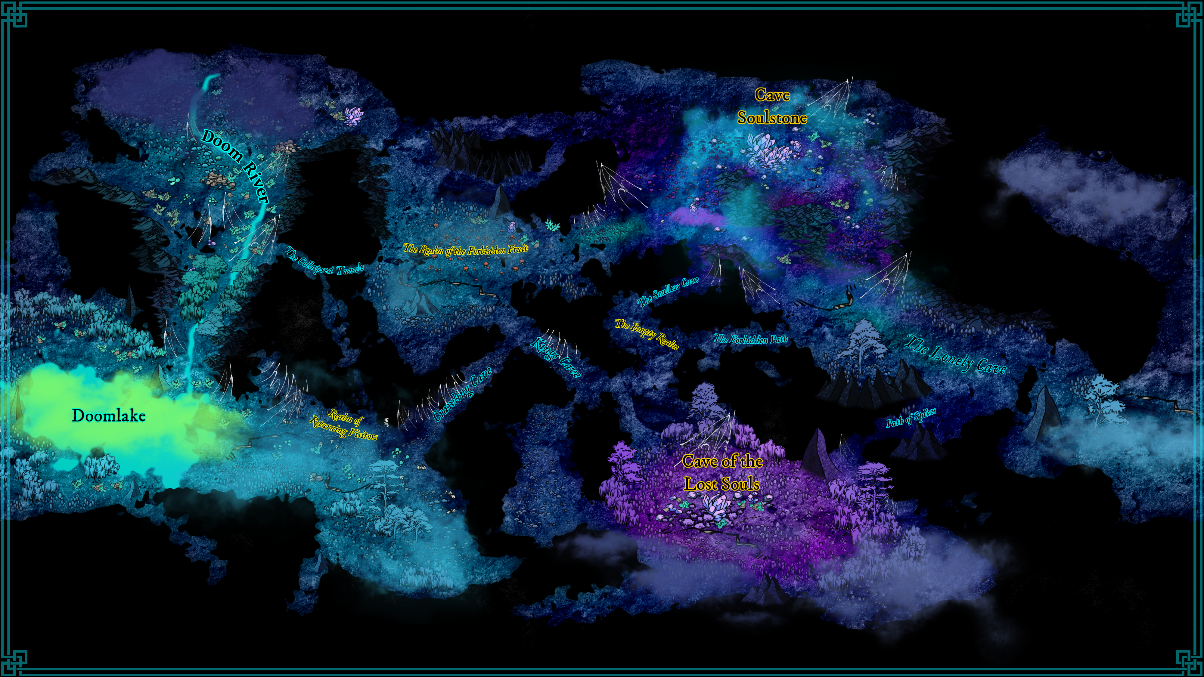Underdark Map Inside New map of the Underdark! What are your thoughts? | Scrolller