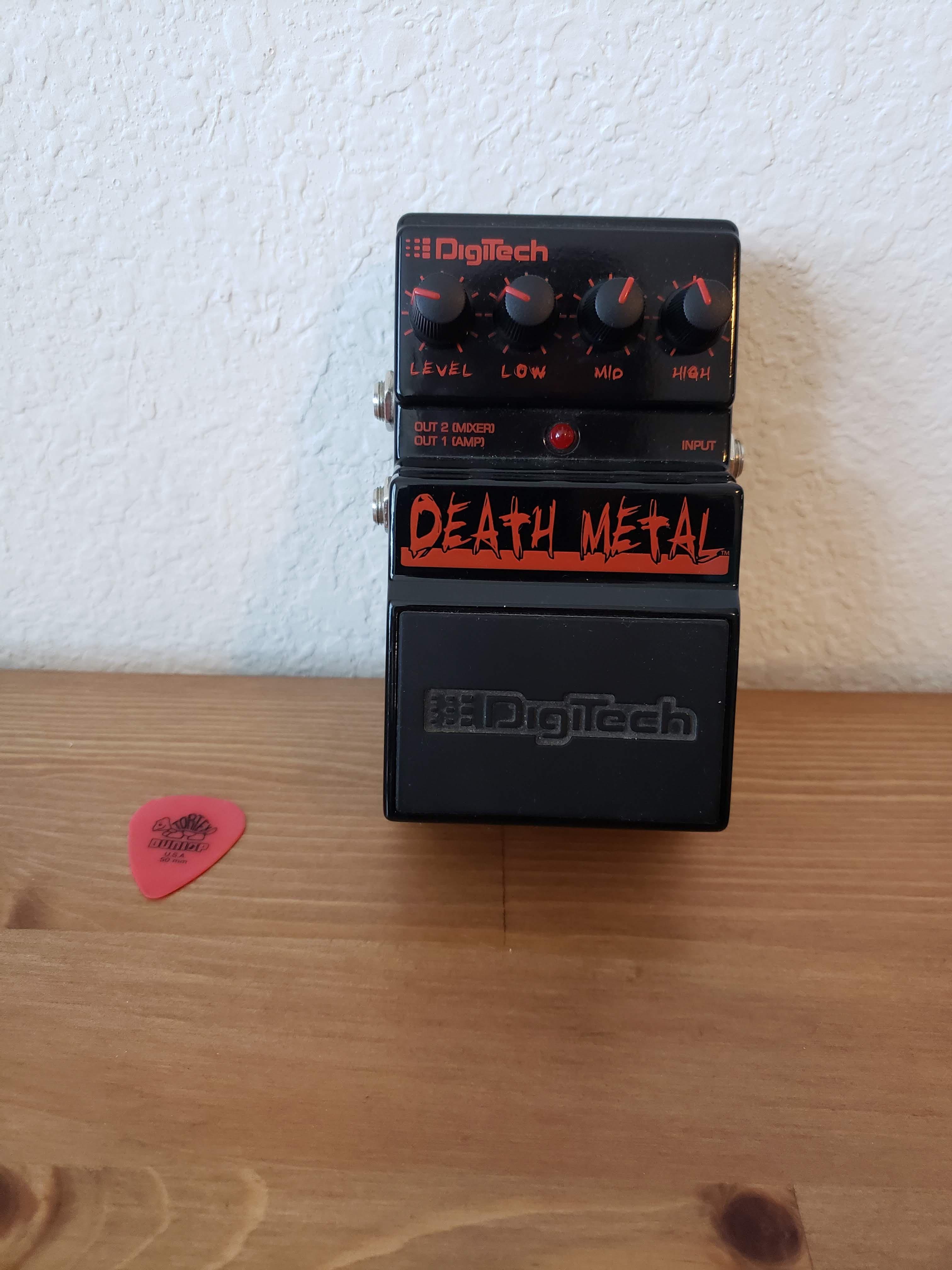 "New" pedal Day Digitech Death Metal Distortion Scrolller