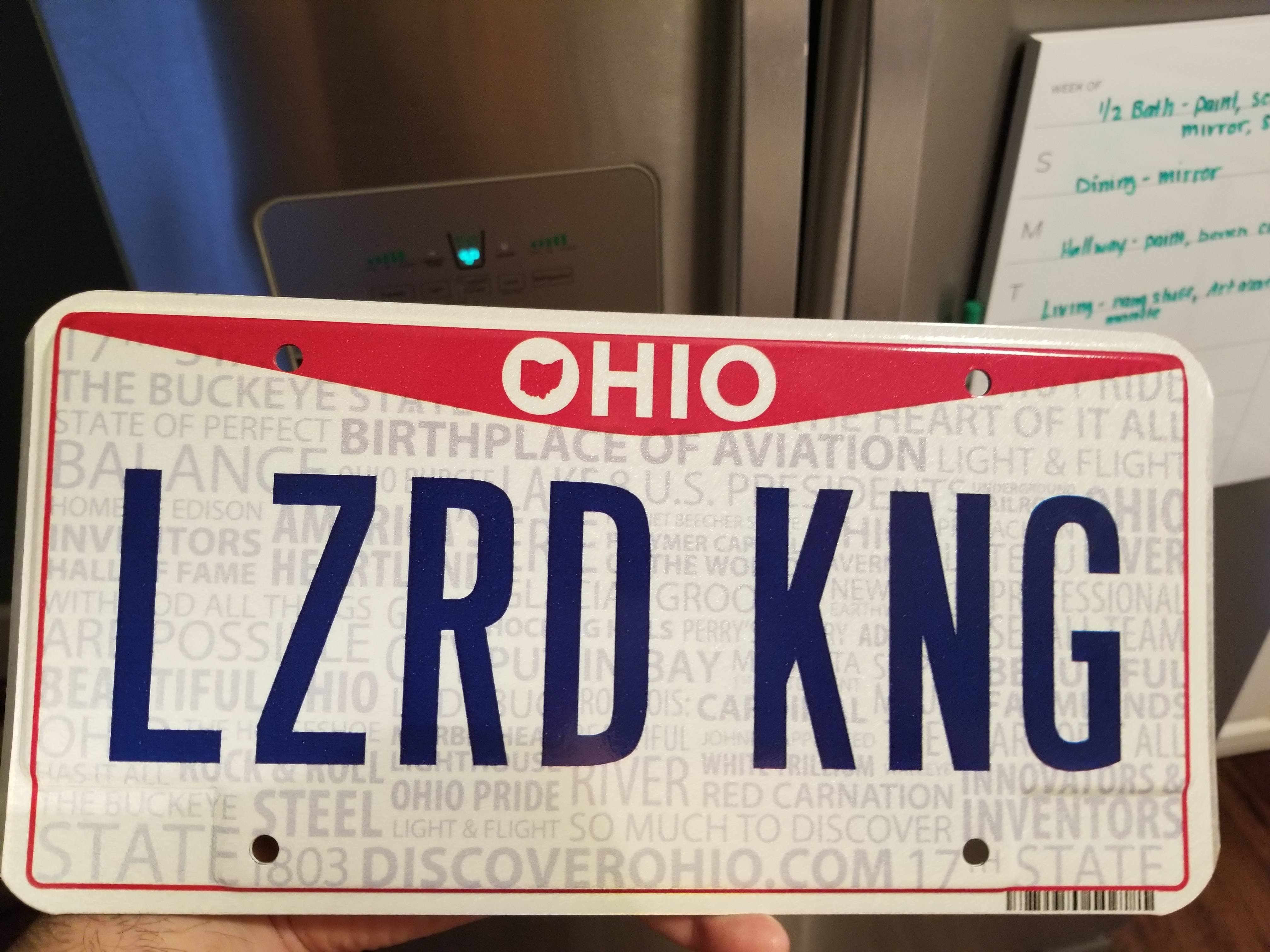 New plates just came in Scrolller