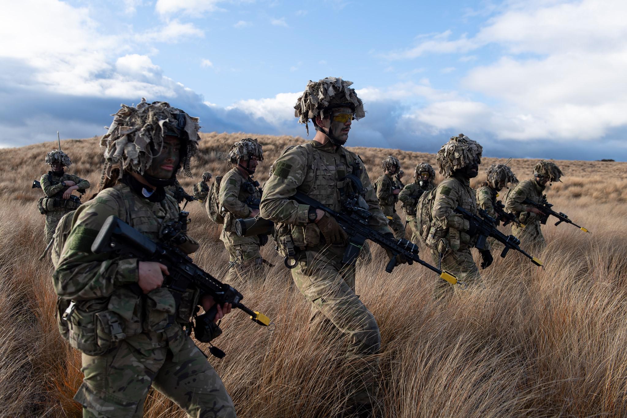 New Zealand Army Officer Cadets training at Waiouru [2048x1365] | Scrolller