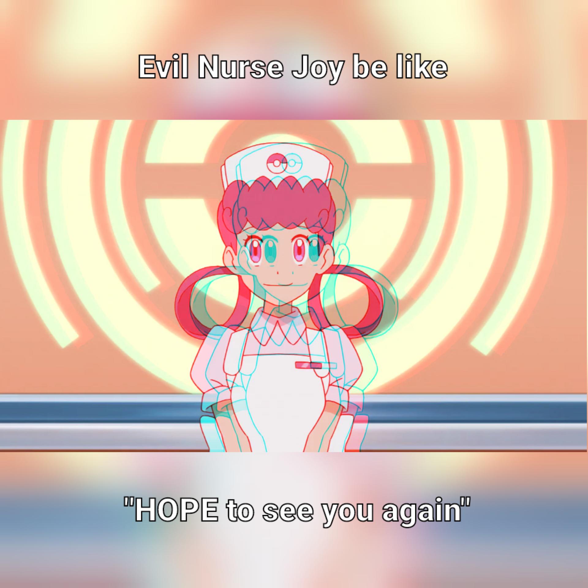 Nurse Joy Definitely Works For Big Pharma Scrolller