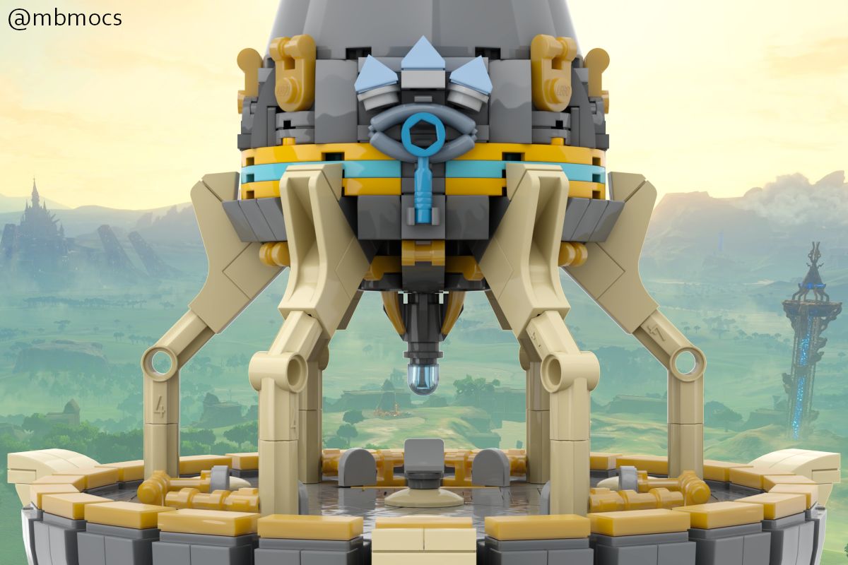 Modular Sheikah Tower from Zelda BotW par jaayjeee