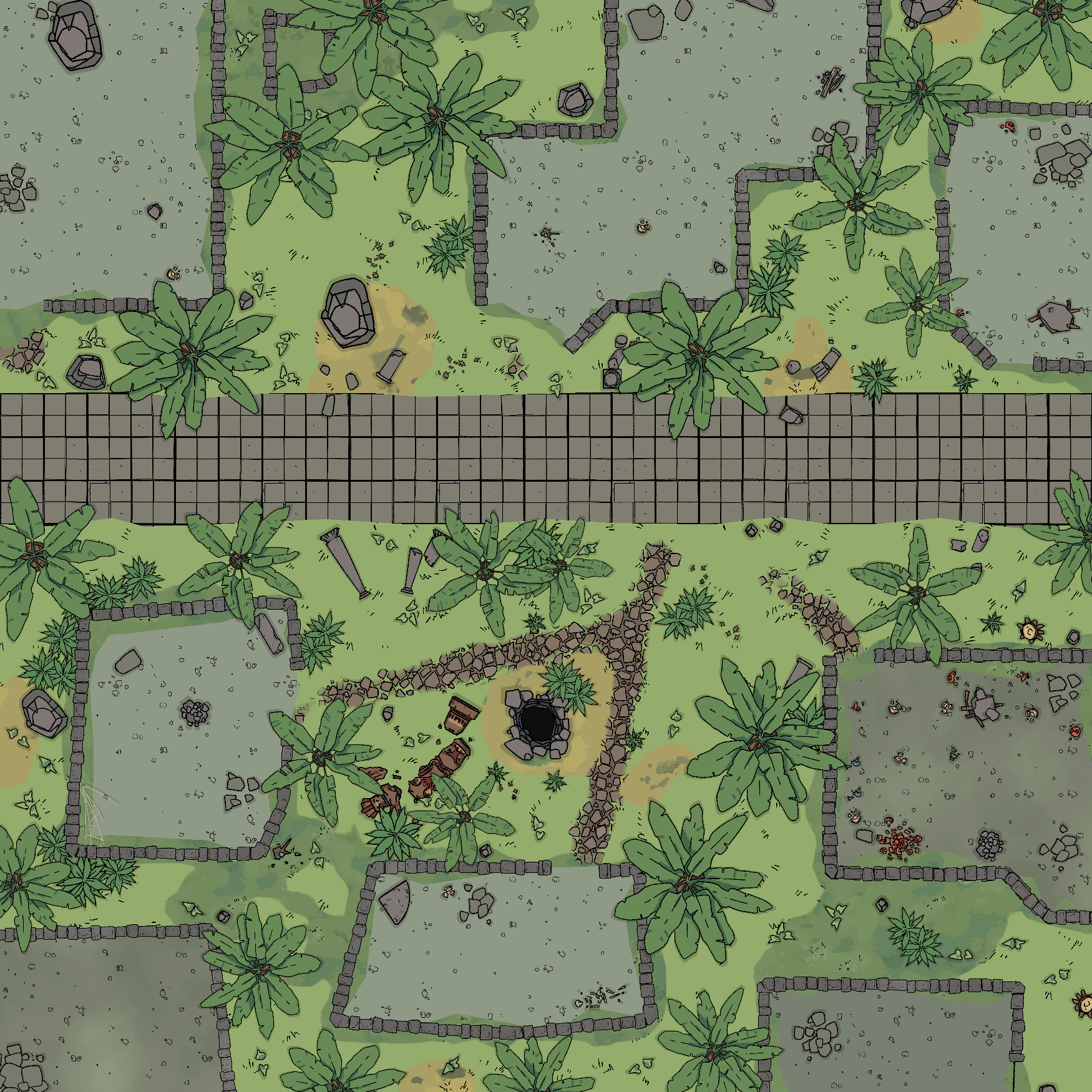 Omu Battel Map [25x25] | Scrolller