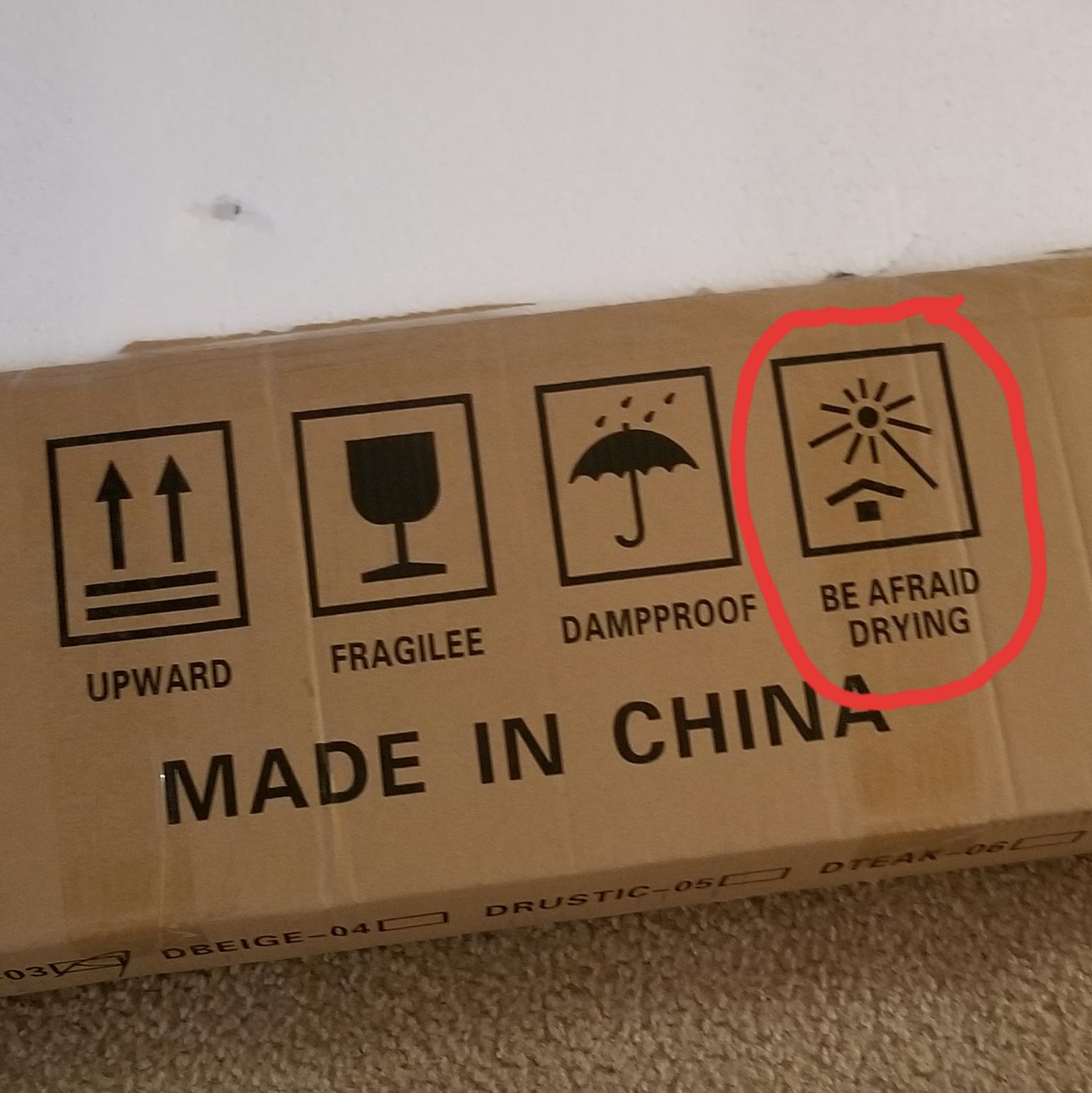 One of the most cryptic warning labels I've seen 😂 still not sure exactly what it means | Scrolller