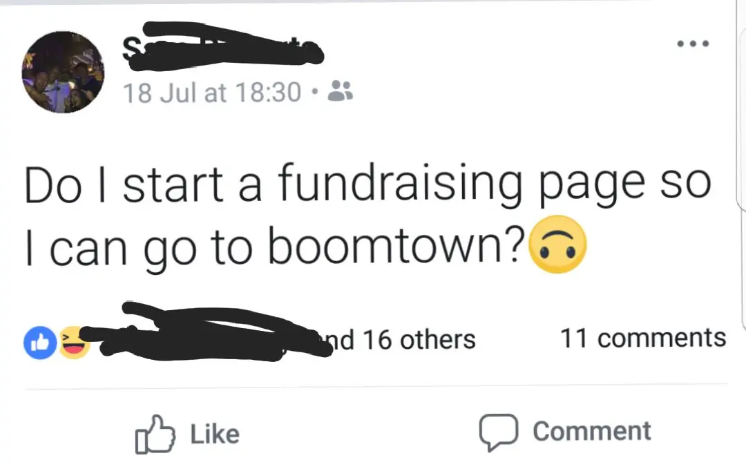 Or do you get a job like the rest of us?