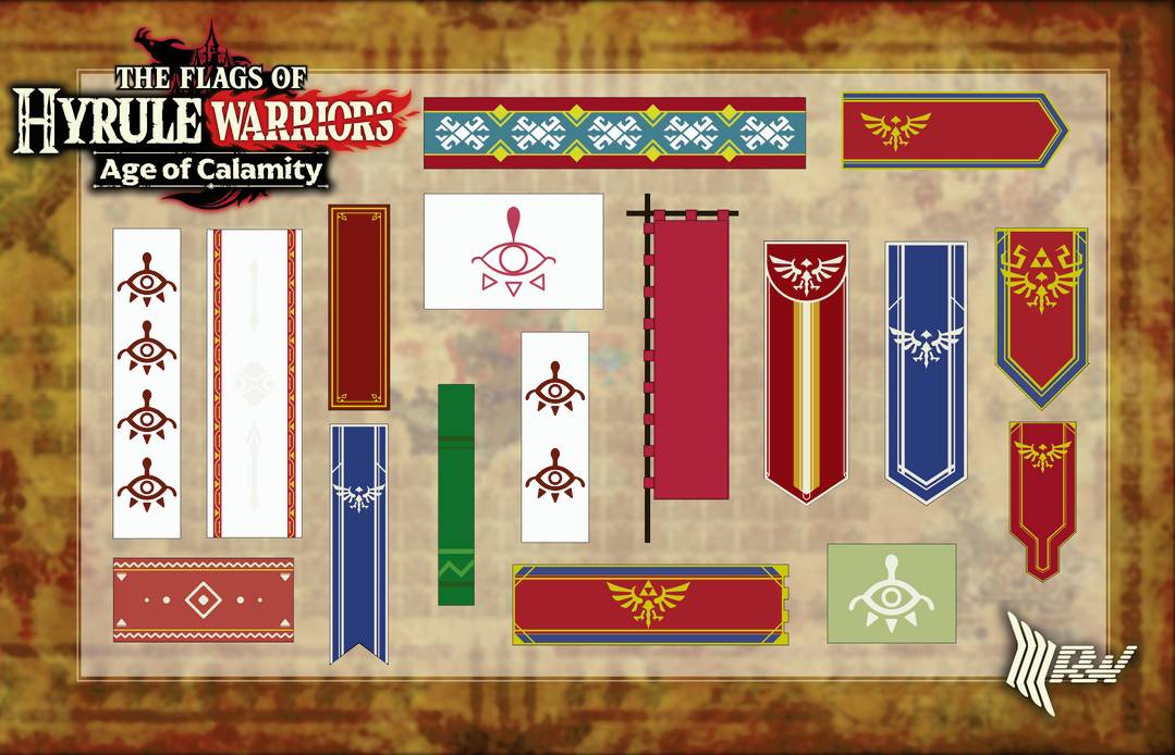 [OTHER] I catalogued all the flags from Hyrule Warriors: Age of ...