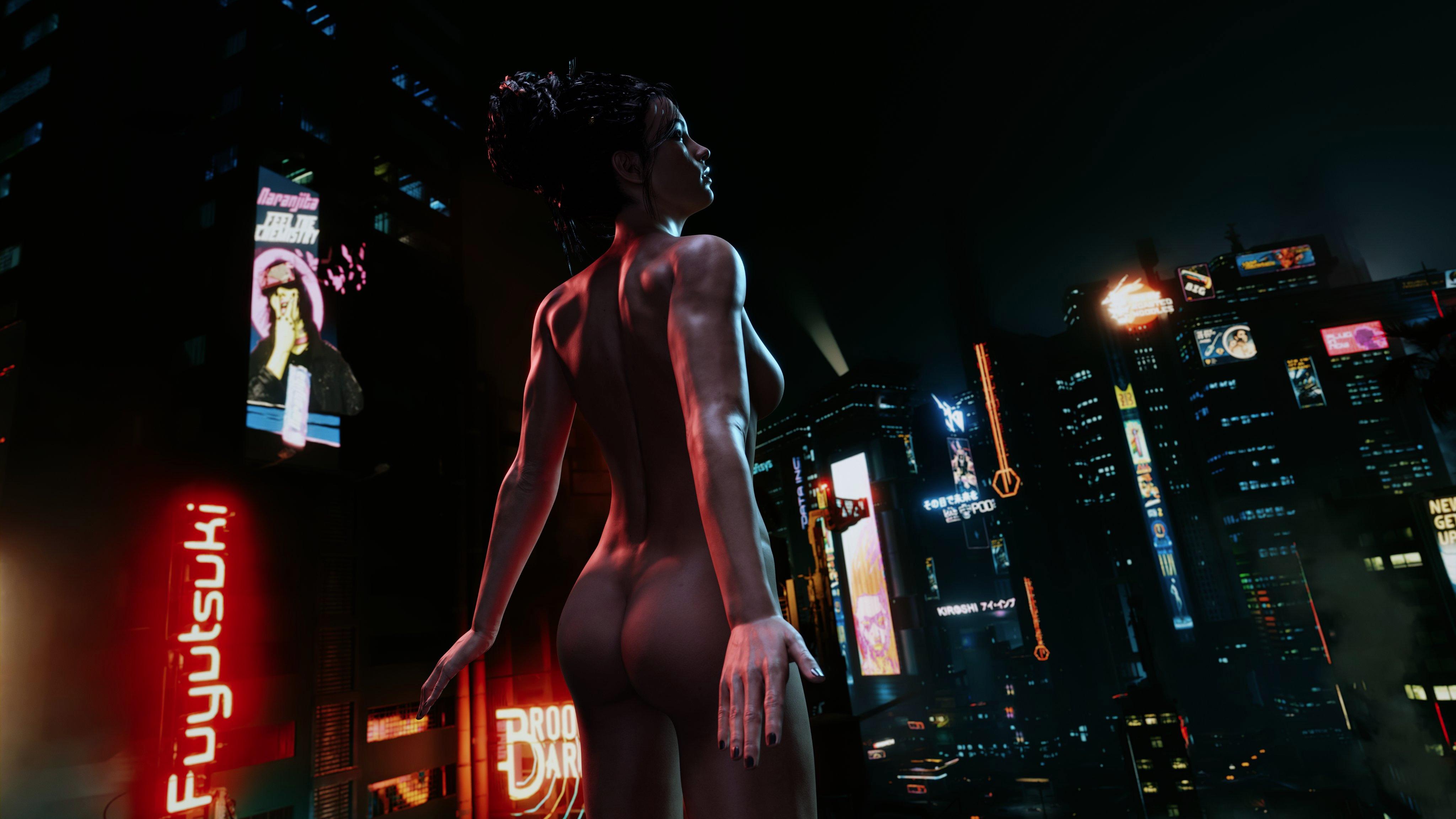 Эро Сцены Cyberpunk