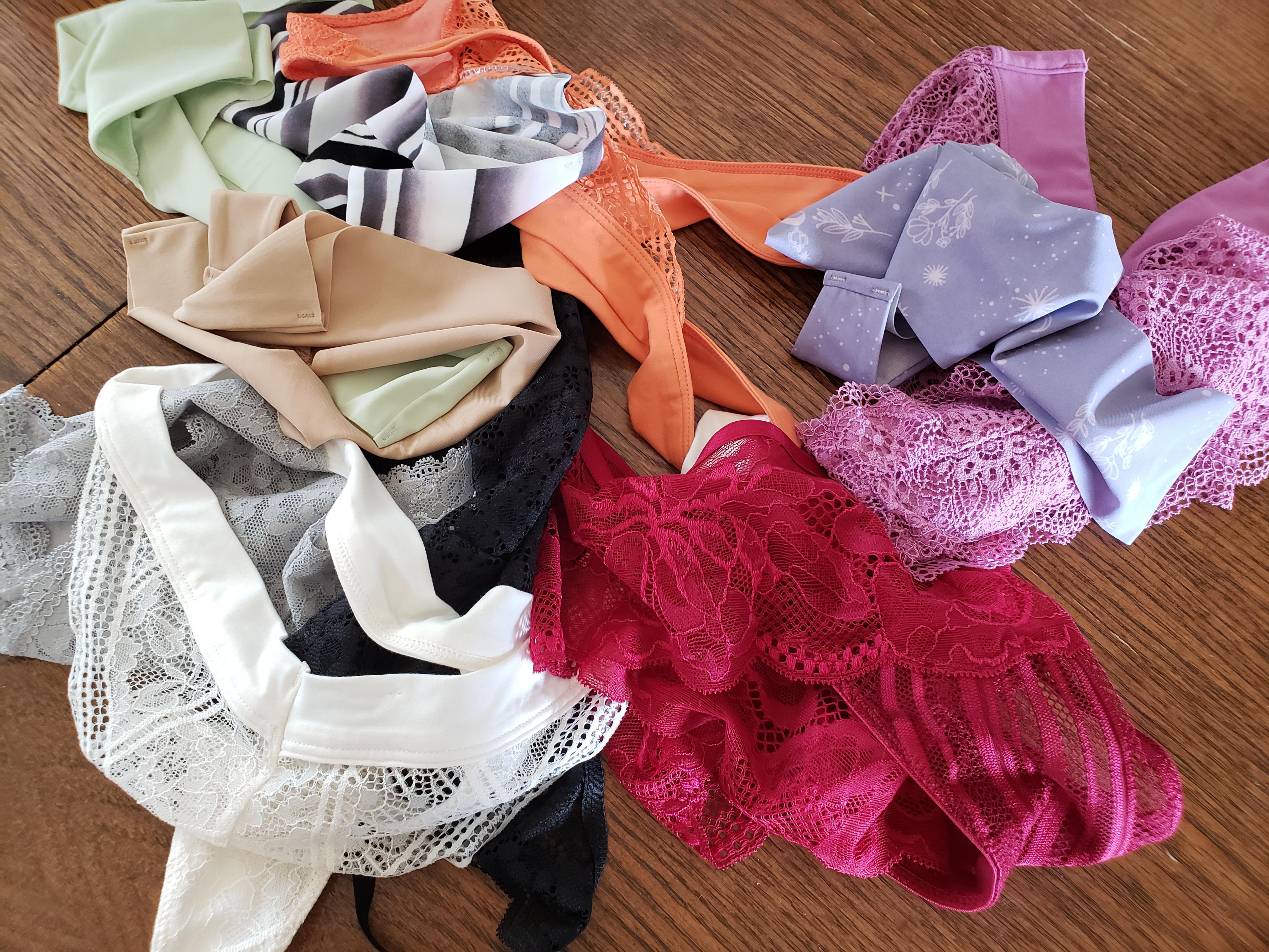 Panty haul Would you rather raid my panty drawer or steal them from