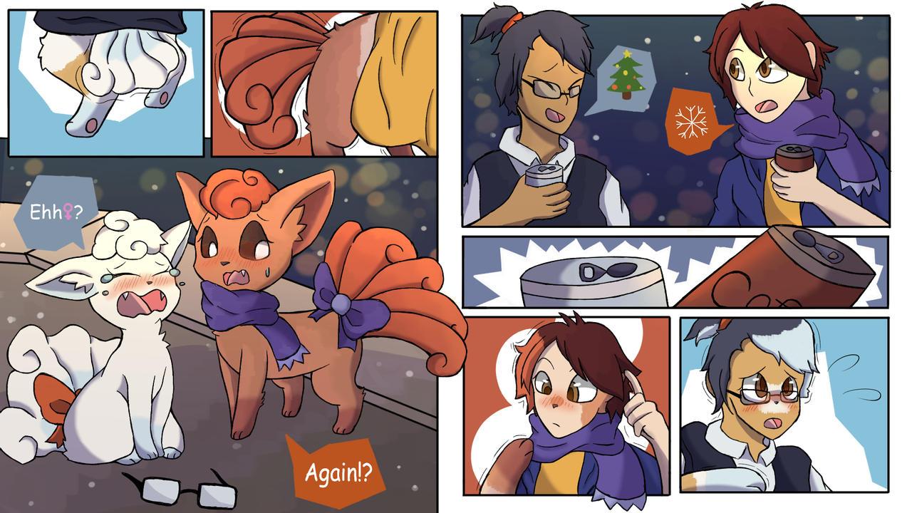 [Pokémon/Feral] Two Vulpix by Oshoku Momiji | Scrolller