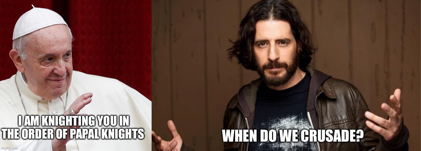 Pope Francis is inviting Jonathan Roumie to the Papal Knights | Scrolller