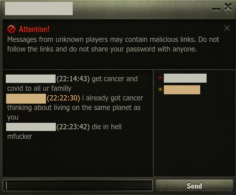 Post battle messaging is the best feature of the game - Change my mind ...