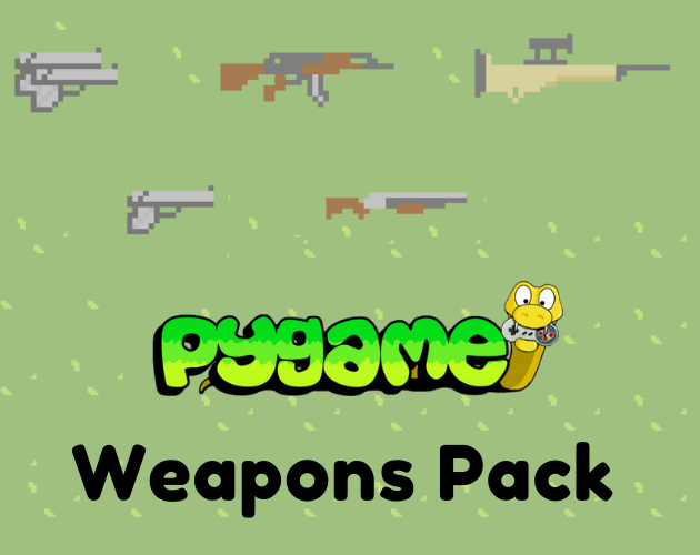 Pygame Weapons Source Code! | Scrolller