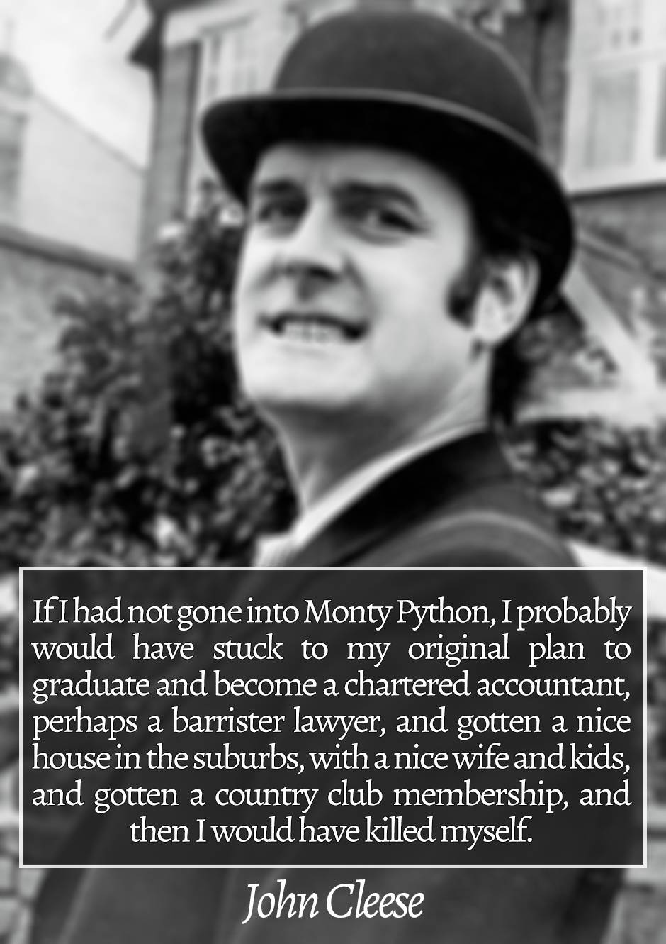 Gone into himself. Эстетика гон фладда. Person looking at himself. Гон фладд сахарный человек. John cleese monty python.