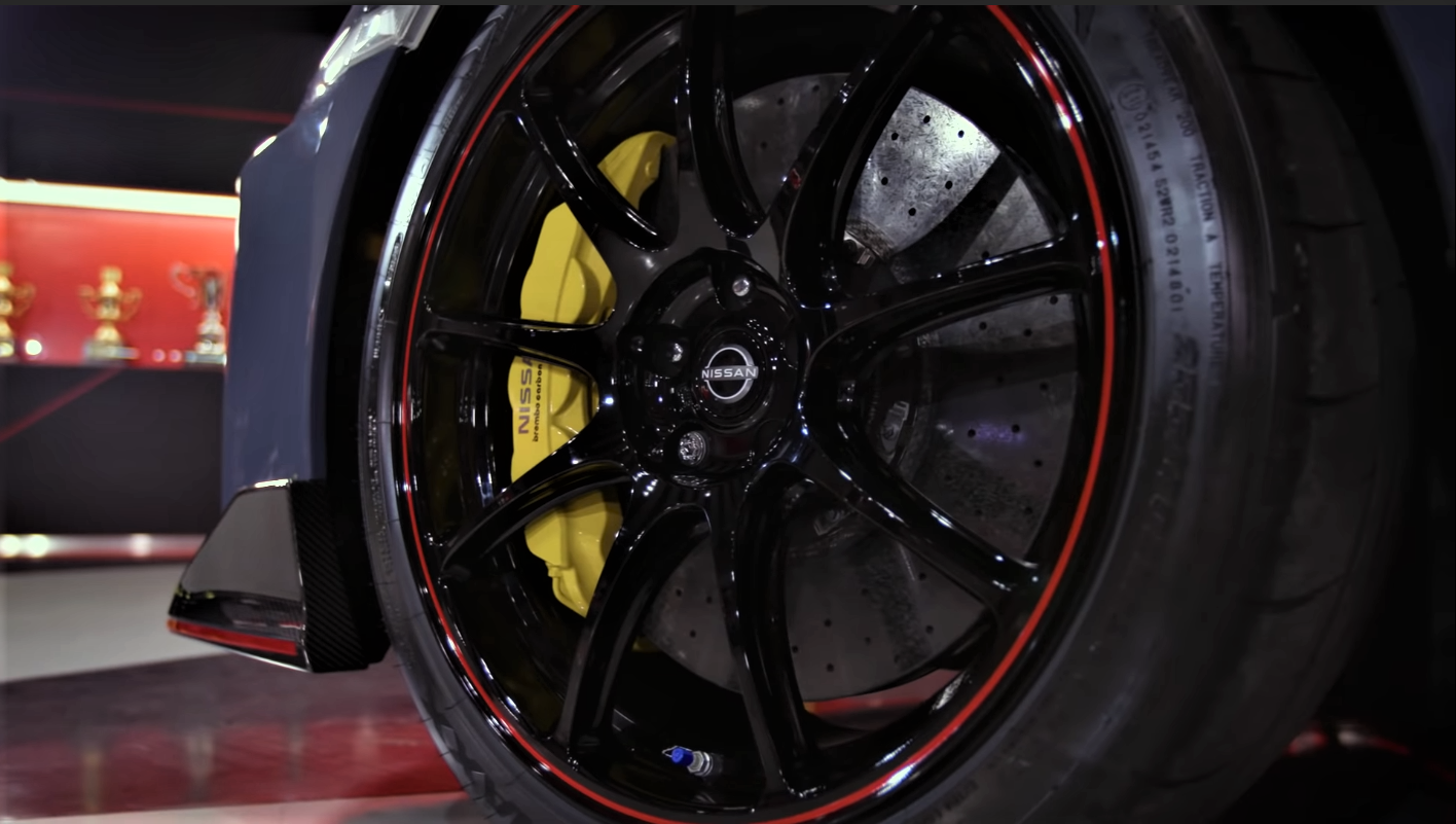 R35 GT-R NISMO forged racing wheels and 410 MM CCB Brakes. Badass ...