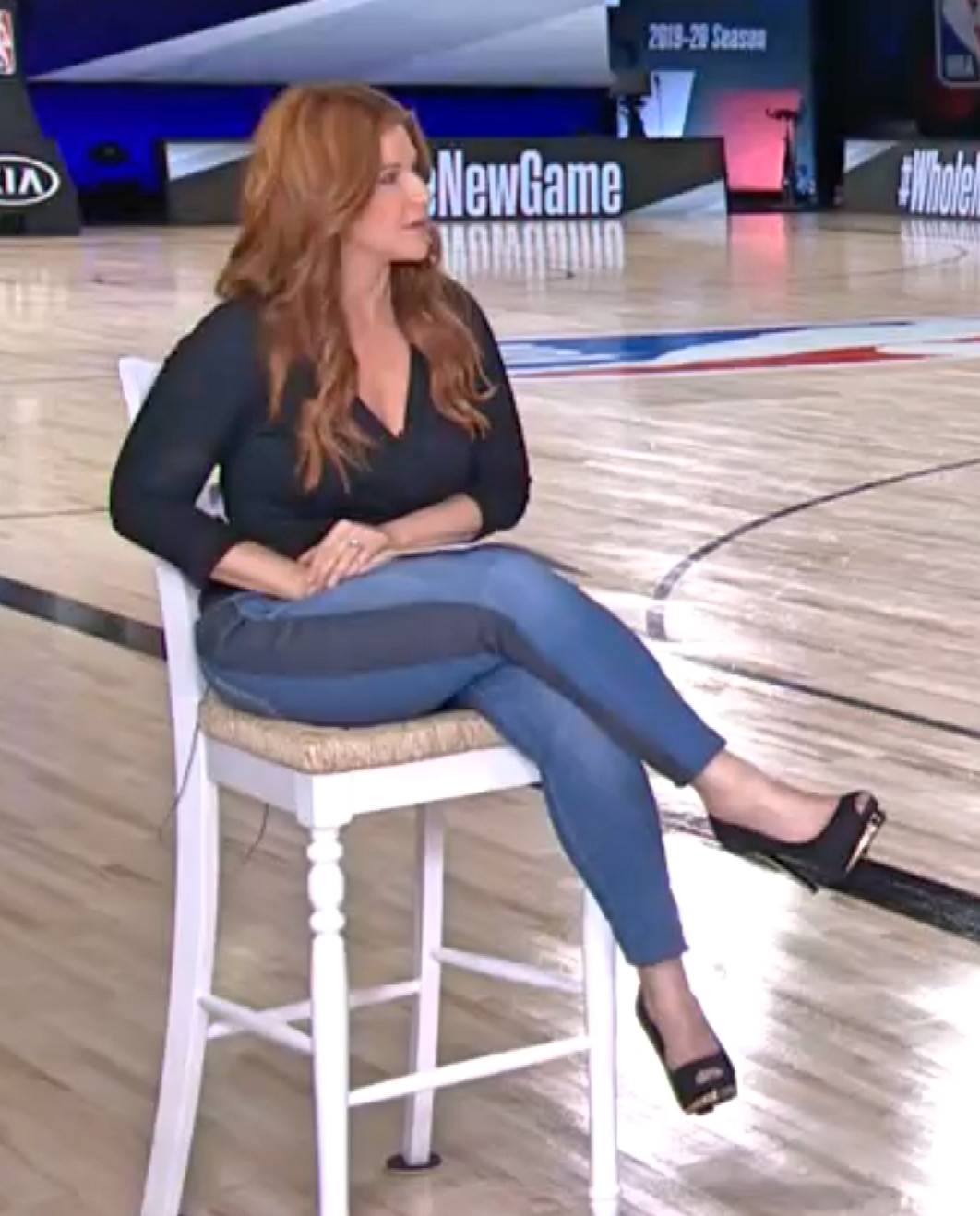 Rachel Nichols Espn Packed In Tight Scrolller 