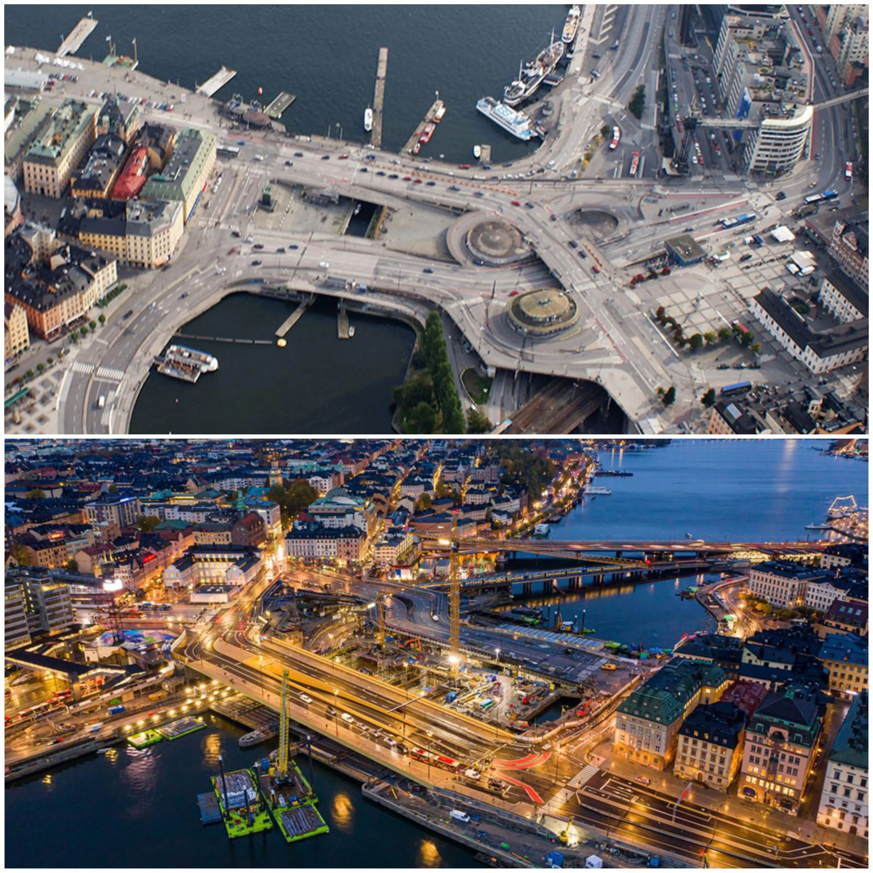 Slussen Redevelopment of Slussen junction in central Stockholm, Sweden - the ...