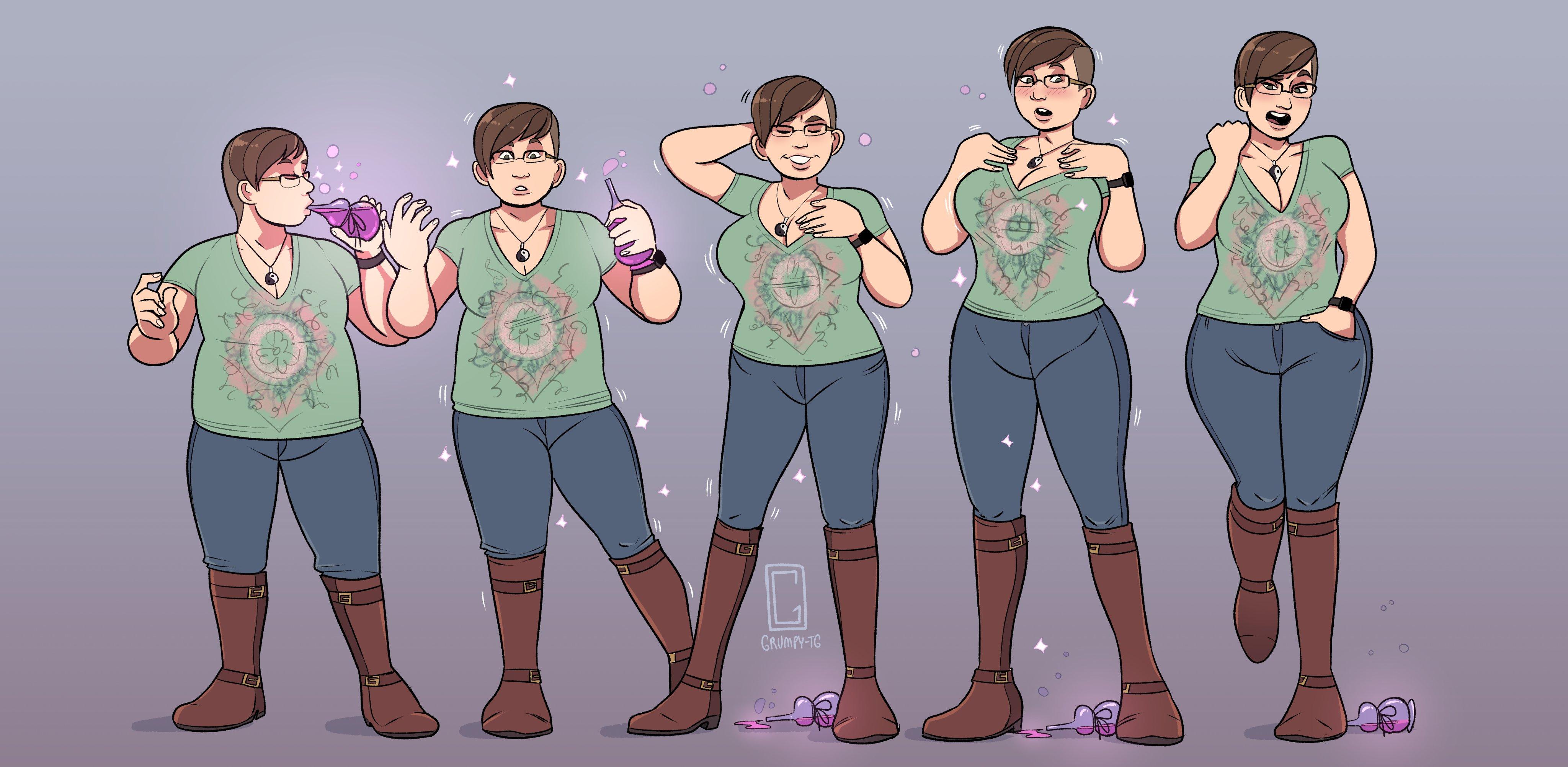 Redistributed - Weight loss, breast expansion, height increase/growth -  Grumpy-TG | Scrolller
