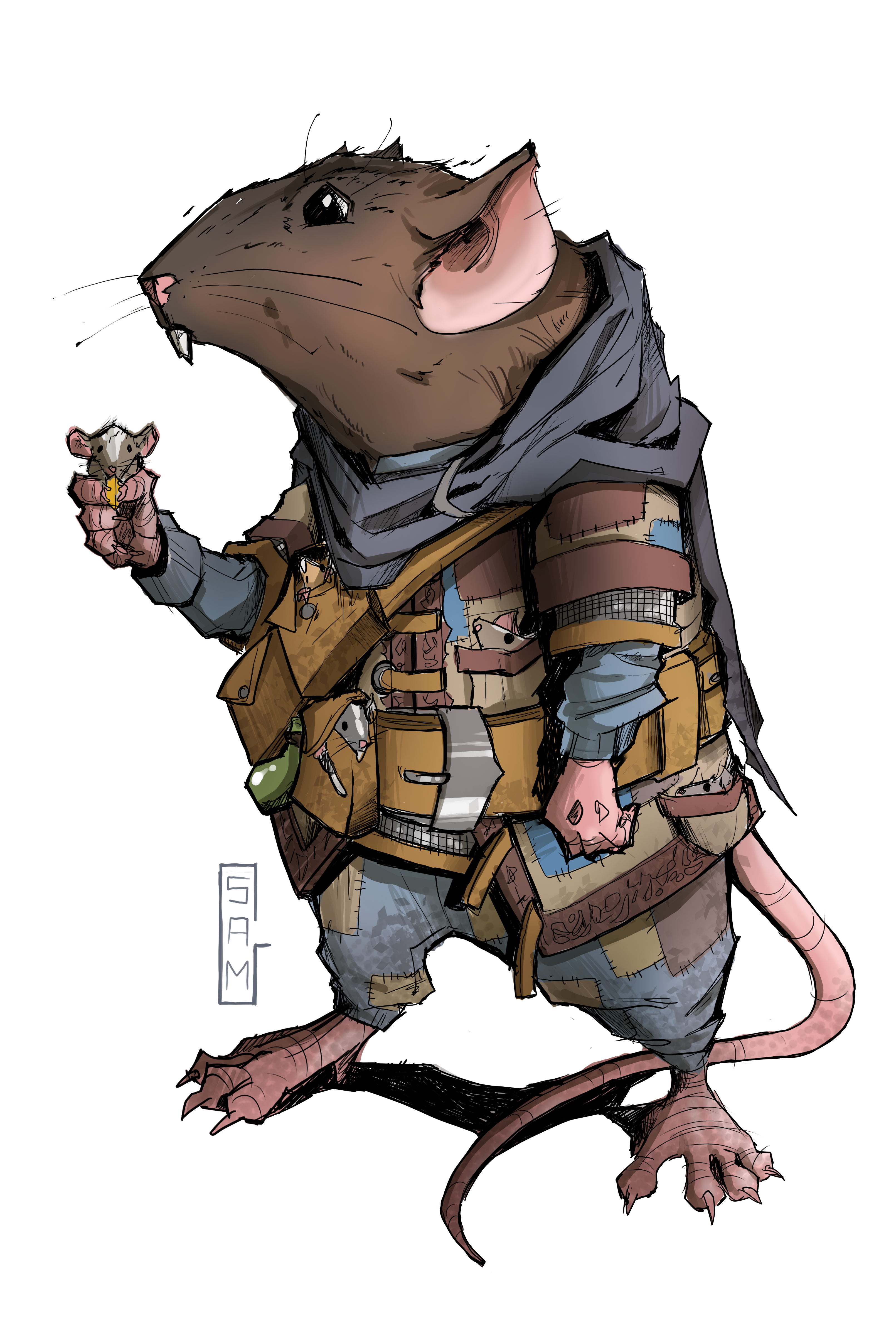 [RF] Archimedes, Rat-Priest of the Rat-God, Rat King, and his Rat-Rat ...