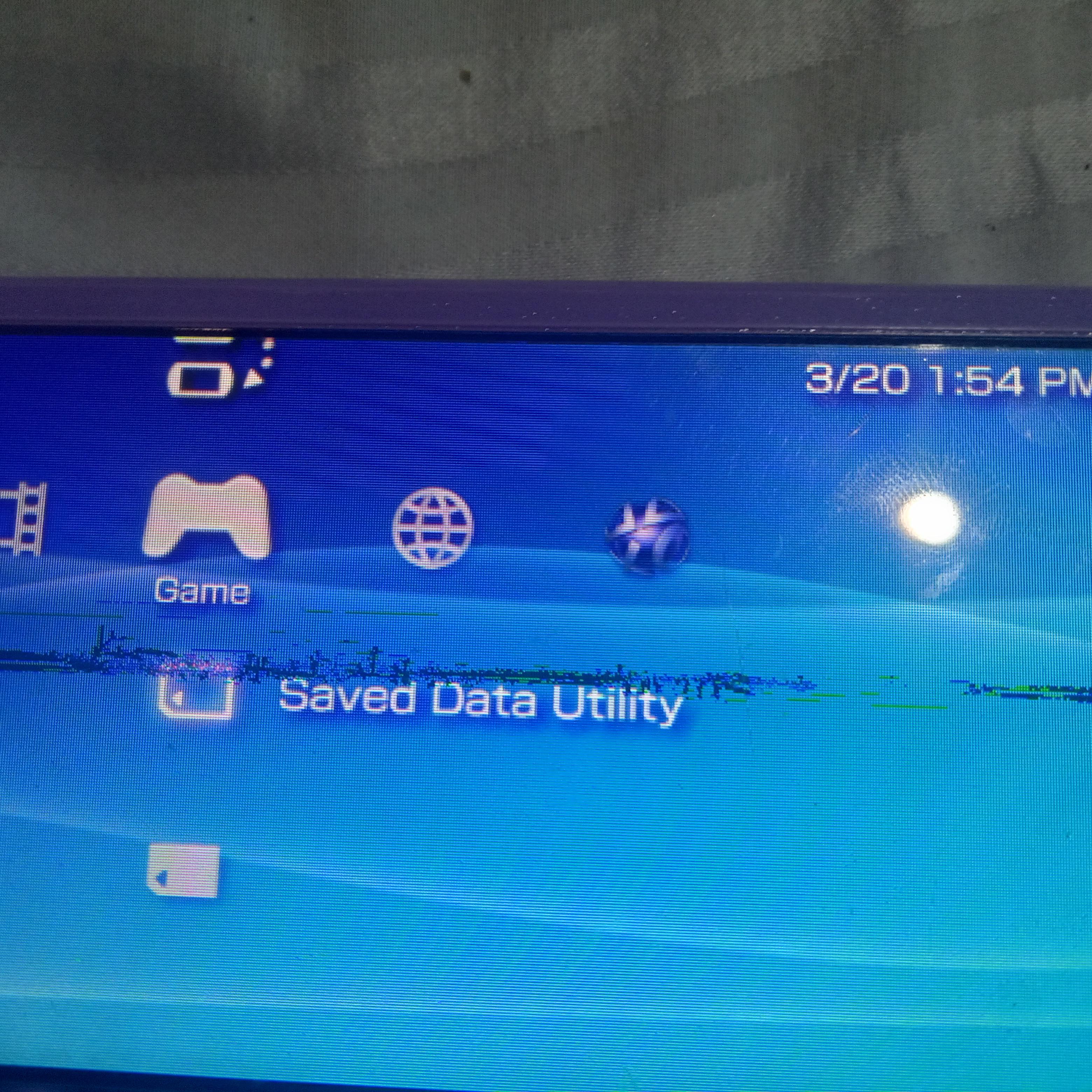 Rip my psp has dead pixel on the screen :( | Scrolller