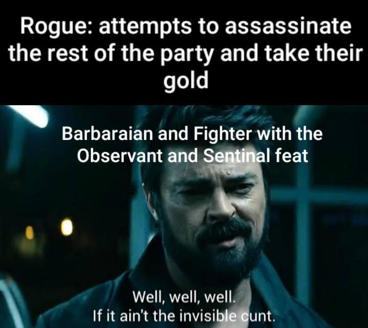 Rogue makes a mistake Scrolller