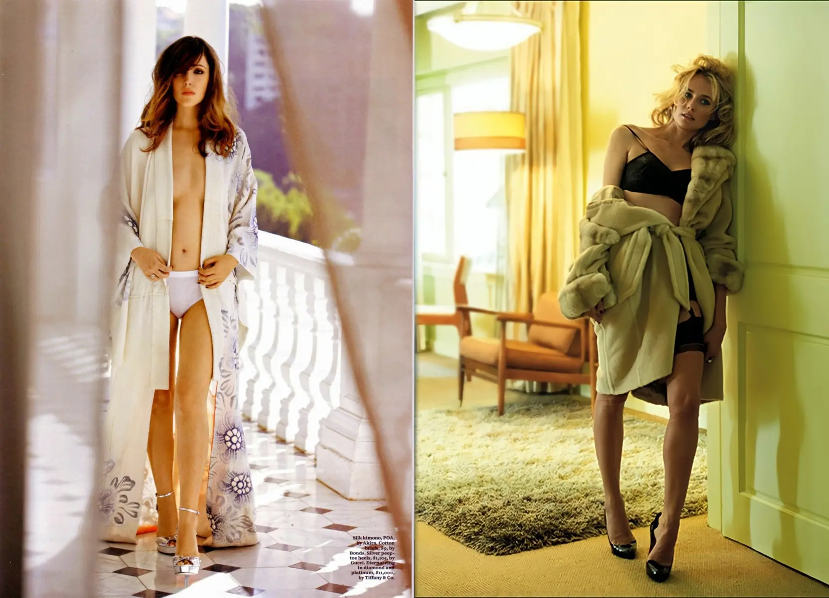 Rose Byrne vs Diane Kruger