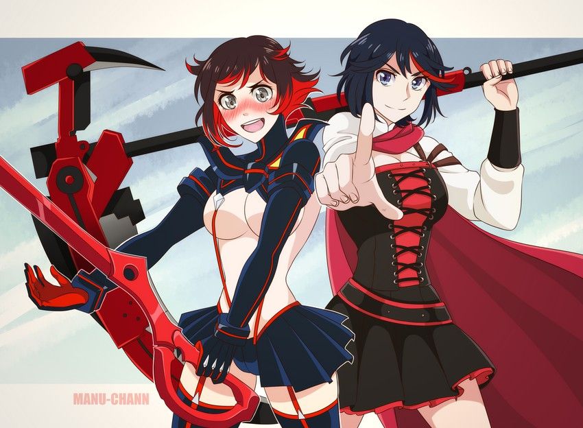 Ruby and Ryuko swap outfits | Scrolller