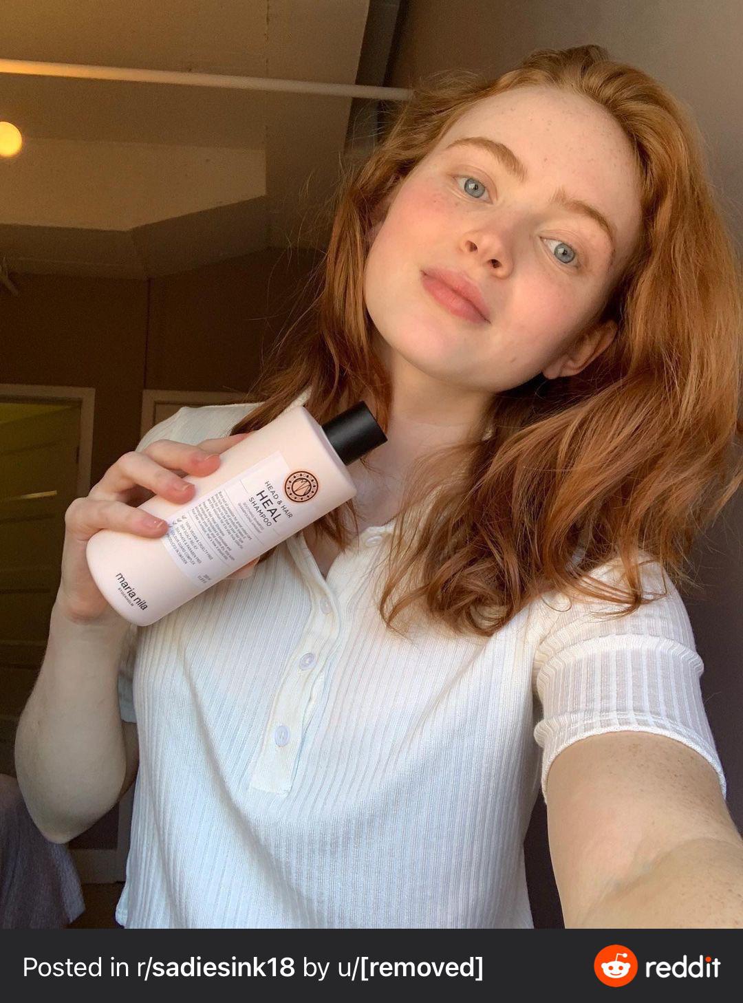 Sadie Sink needs her face covered | Scrolller