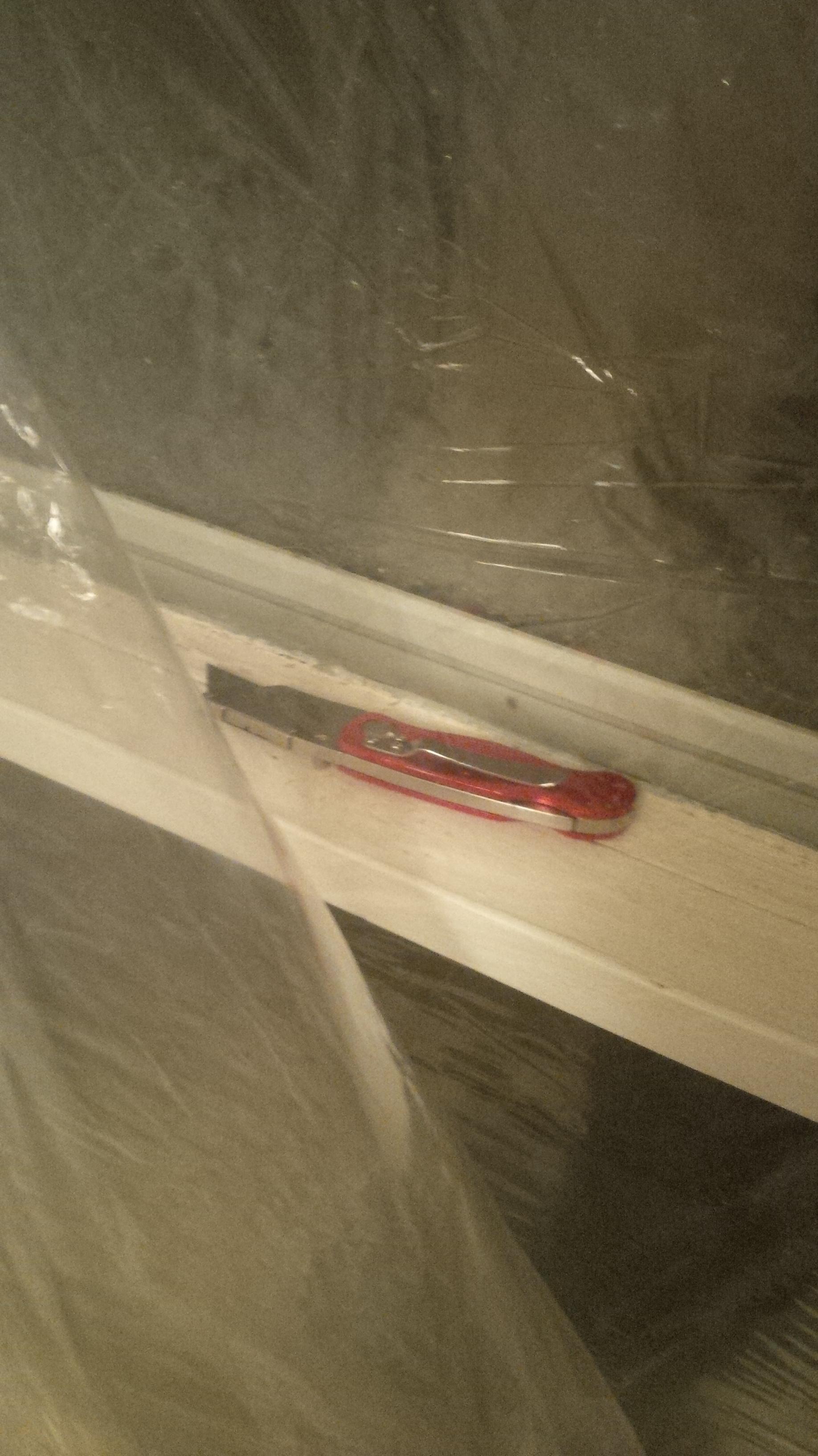 Sealing up old drafty window DIYFAIL Scrolller