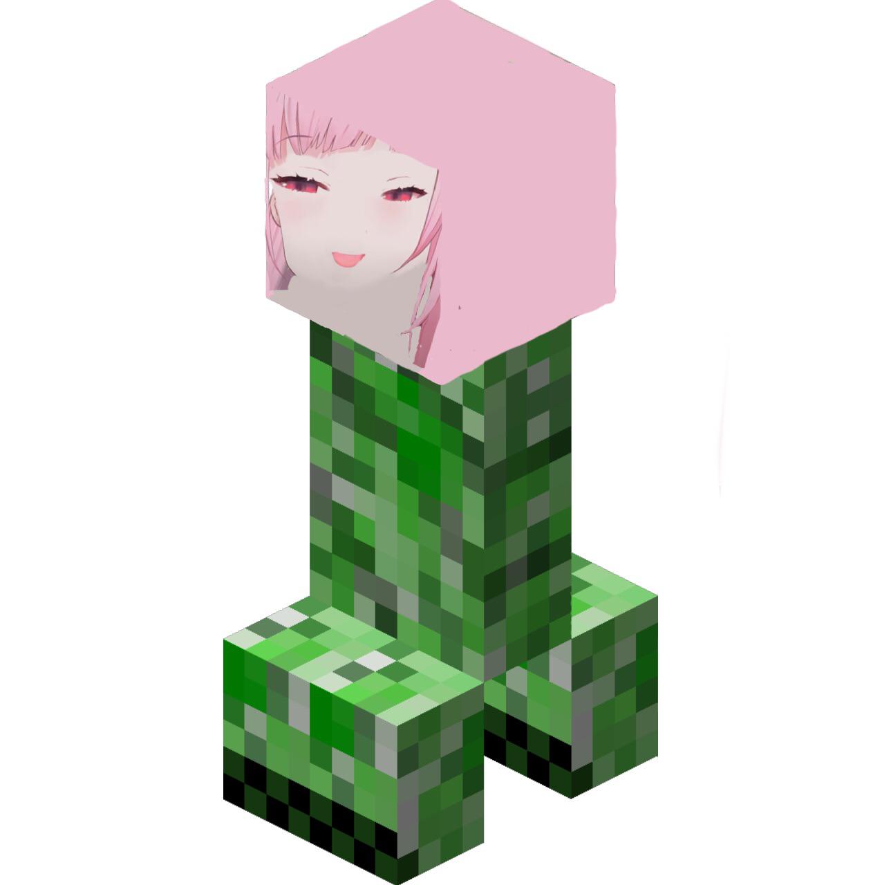 She's a Creeper, Minecraft's grim reaper… Scrolller