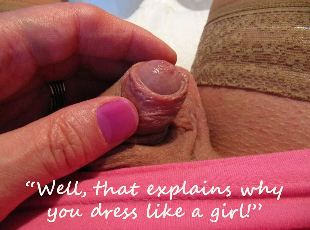 Sissy goals: penis shrinkage, permanent limpness