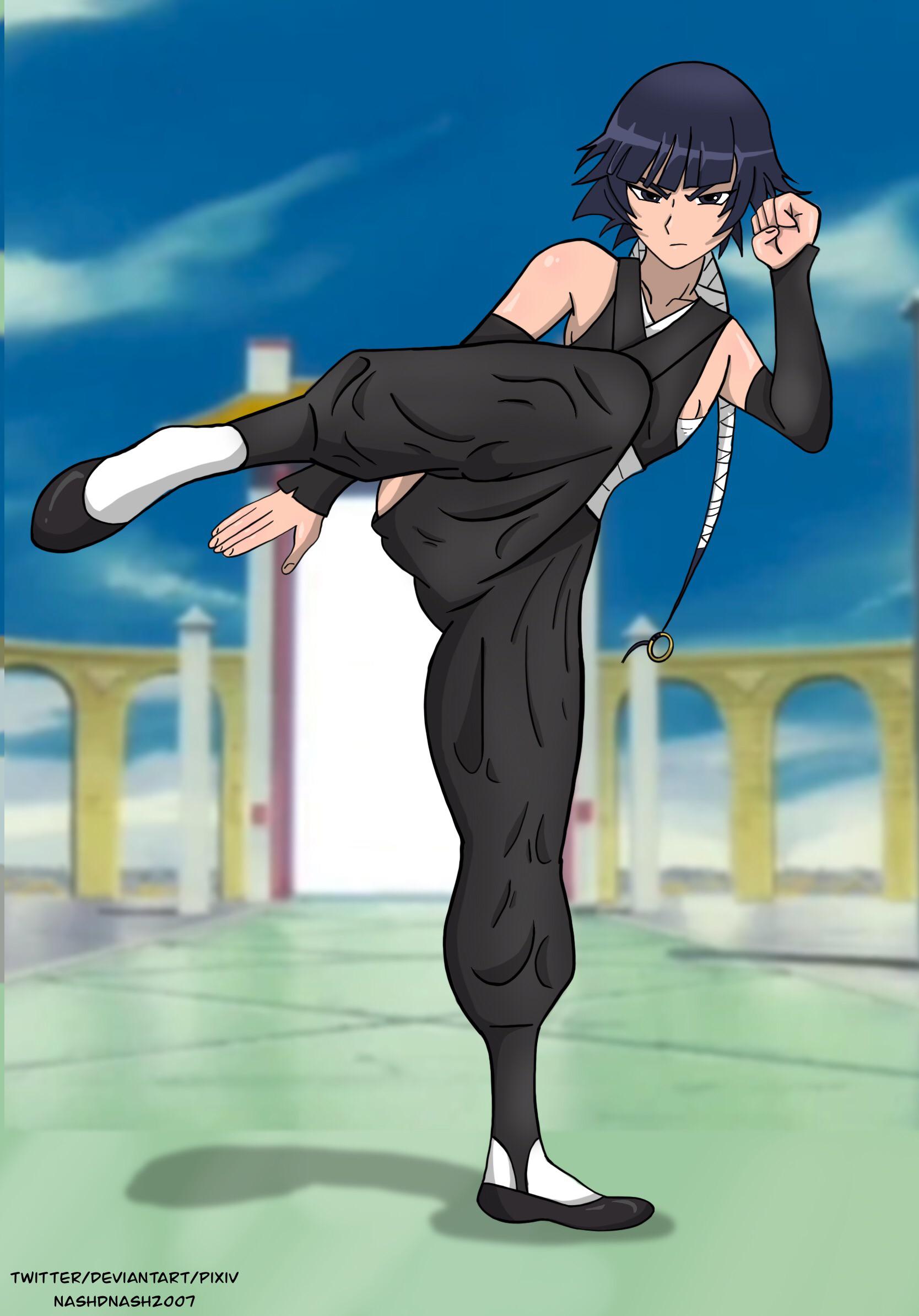 Soi Fon Doing A Kick (NashDNash2007) [Bleach] | Scrolller