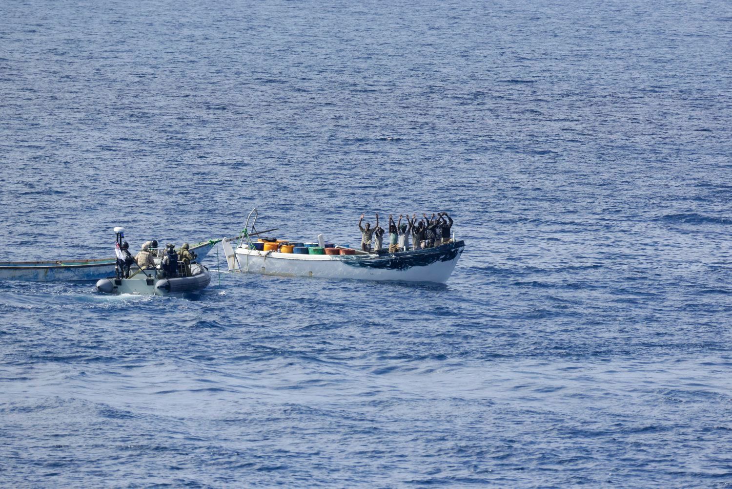 Somali pirates captured by Royal Australian Navy (part of Combined ...