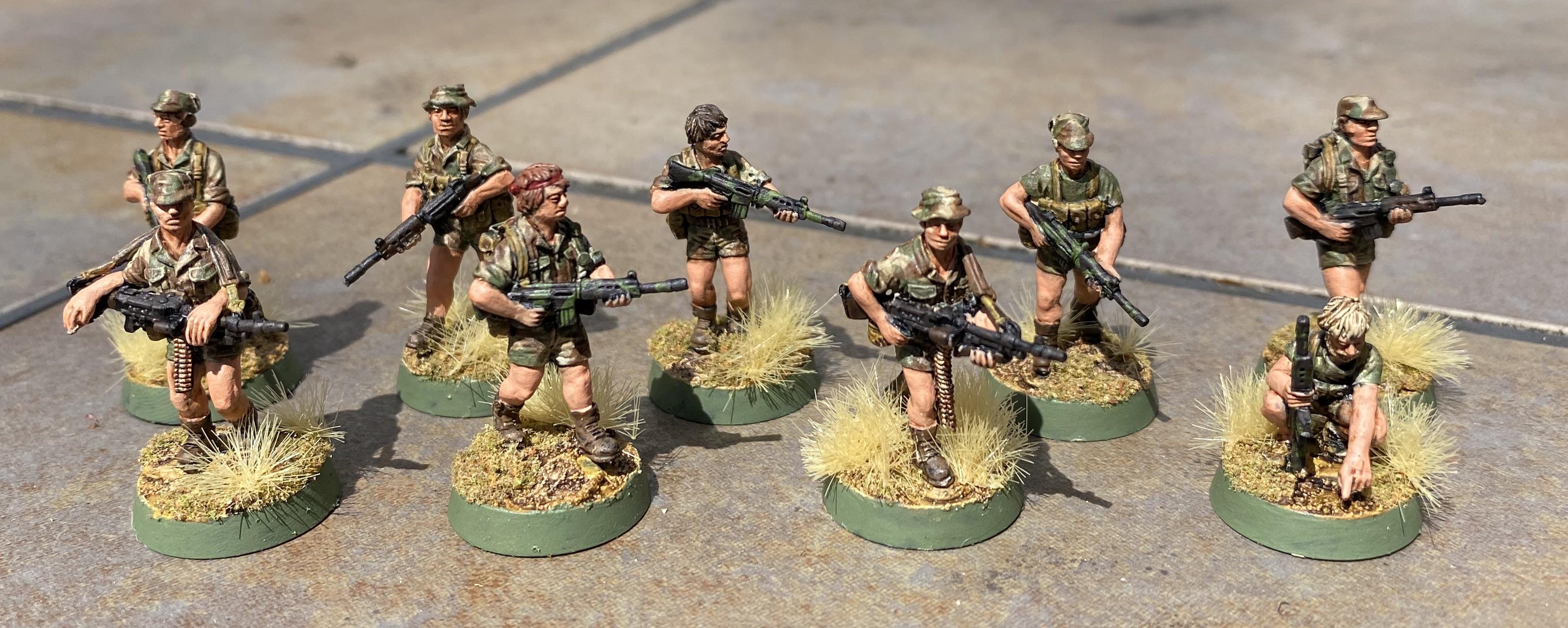 Some Rhodesian Light Infantry I painted over the weekend | Scrolller