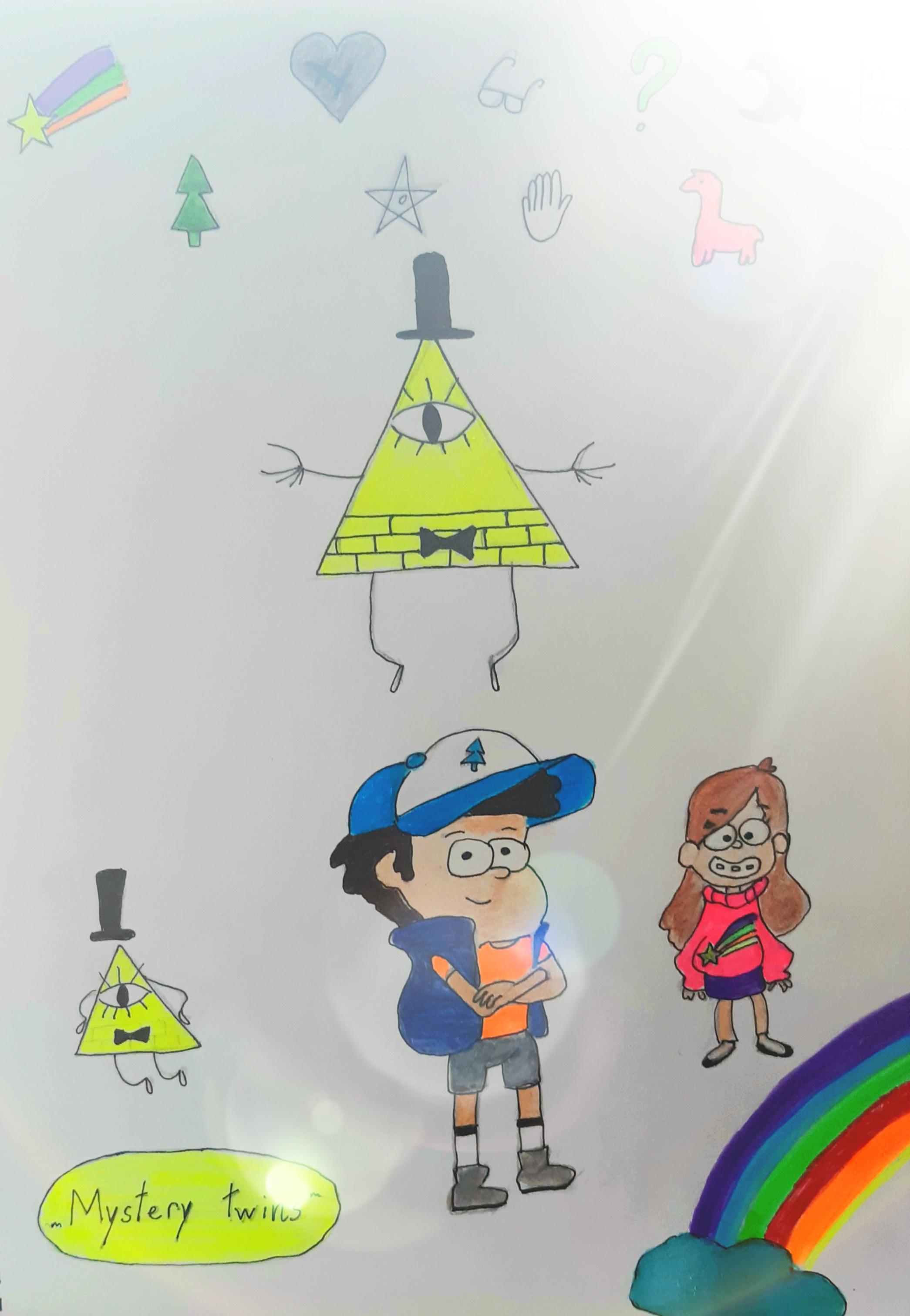 something different ,me, gravity falls Scrolller