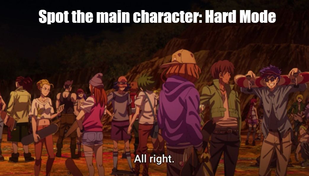 Spot the main character scrolller