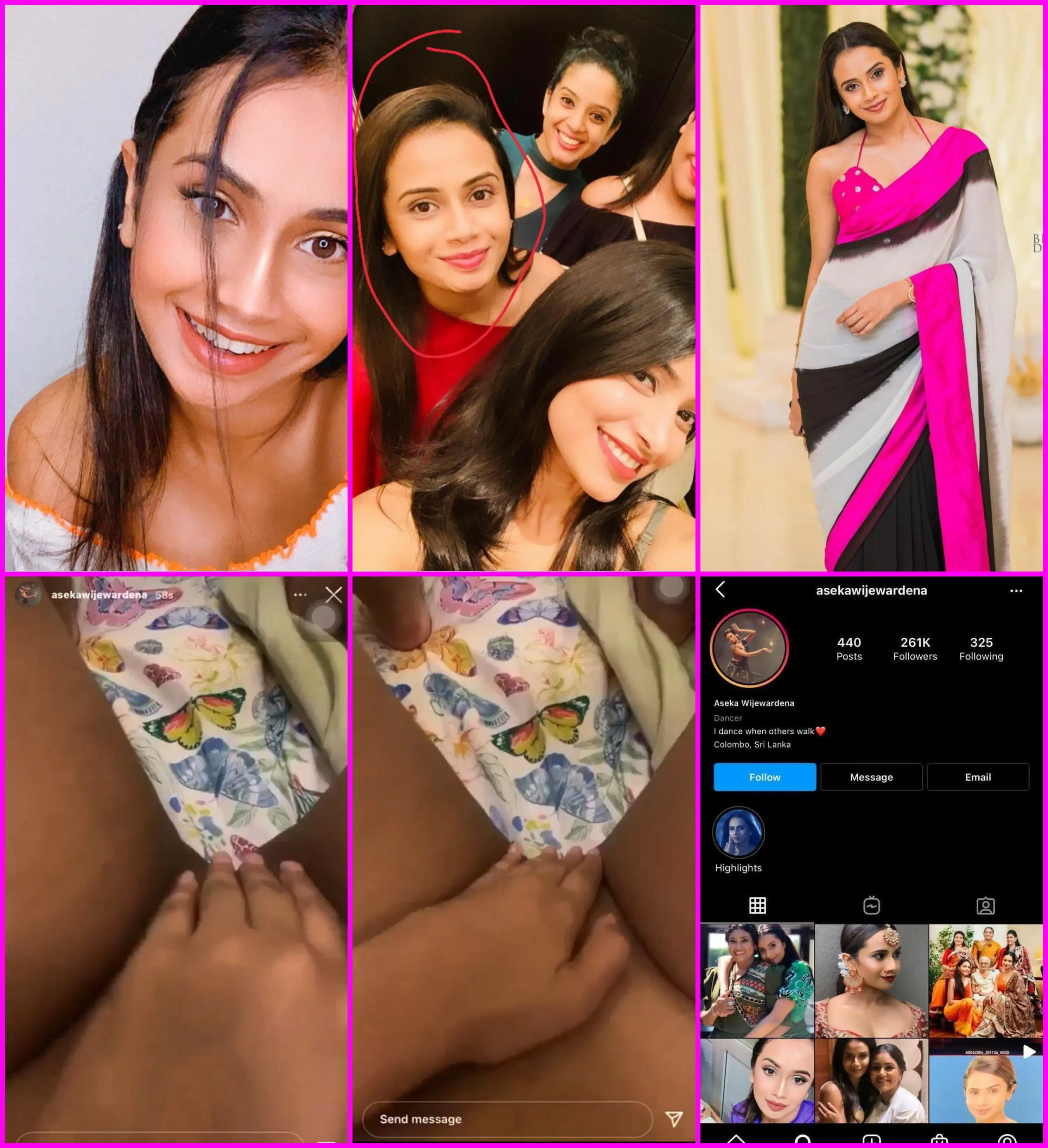 Sri lankan ❤️ Actress Aseka Wijewardena Birthday Special Exclusive Viral Stuff 😋 Masterbating in her insta Story 🥰🔥 👇👇
