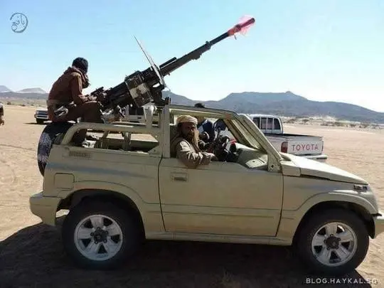 Suzuki Jimny with KPV heavy machine gun | Scrolller