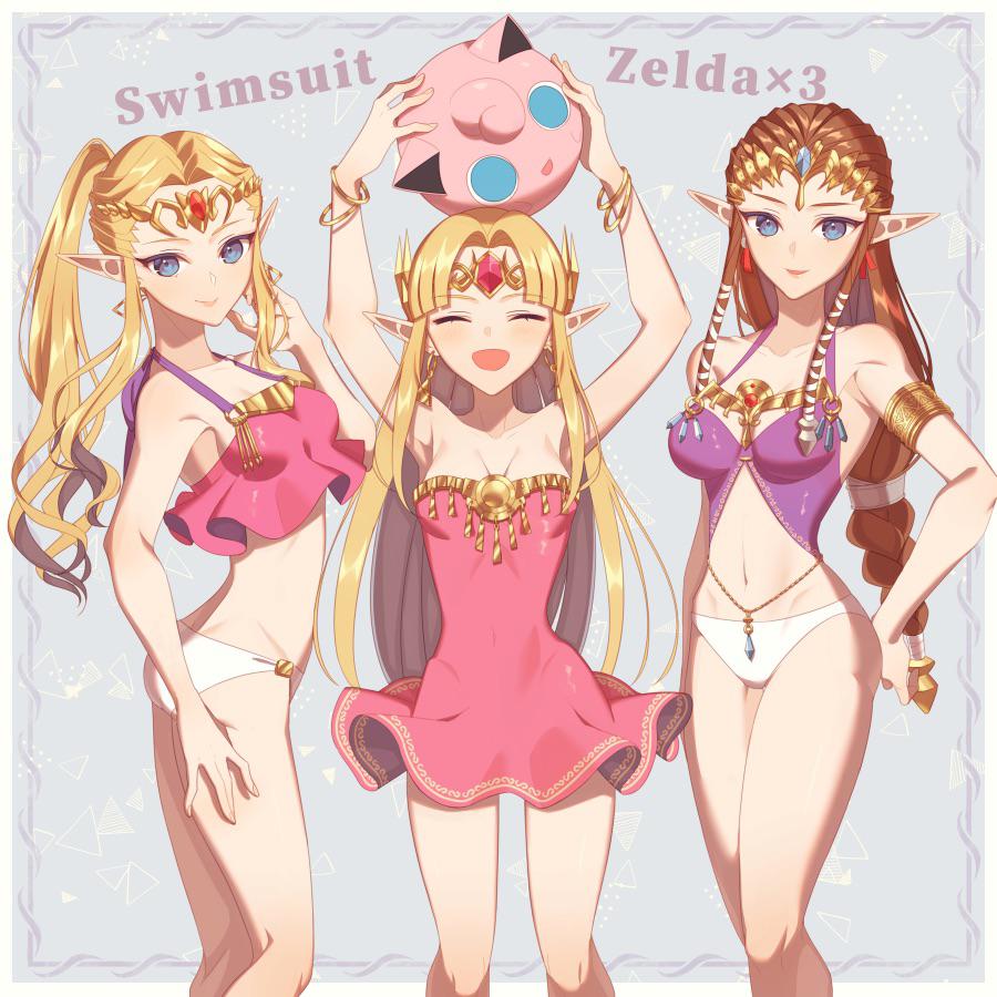 Swimsuit Zelda by cherryjellymm Scrolller